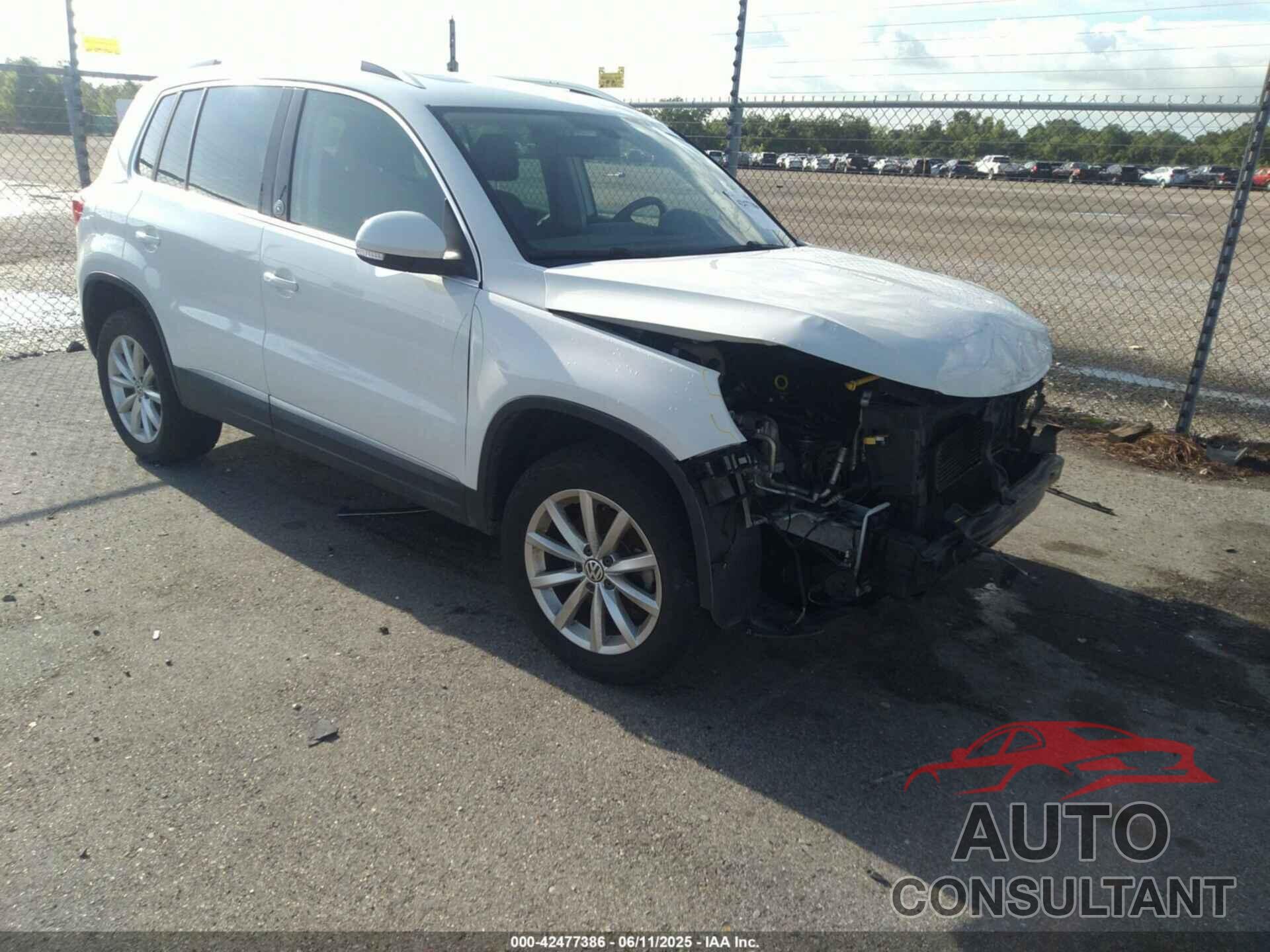 VOLKSWAGEN TIGUAN 2017 - WVGRV7AXXHW509109