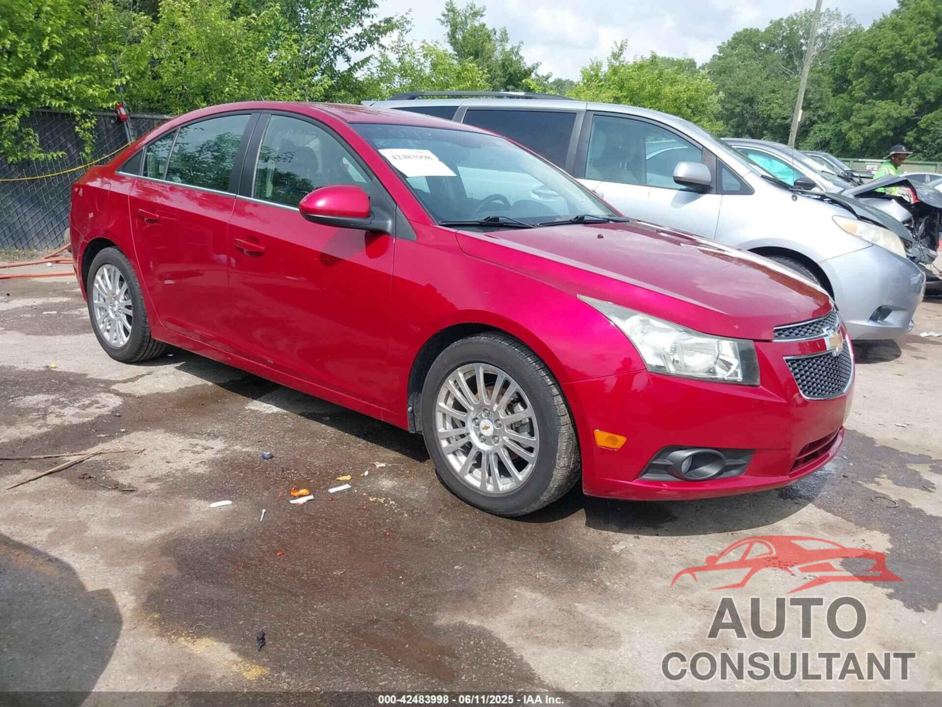 CHEVROLET CRUZE 2012 - 1G1PK5SC0C7130166
