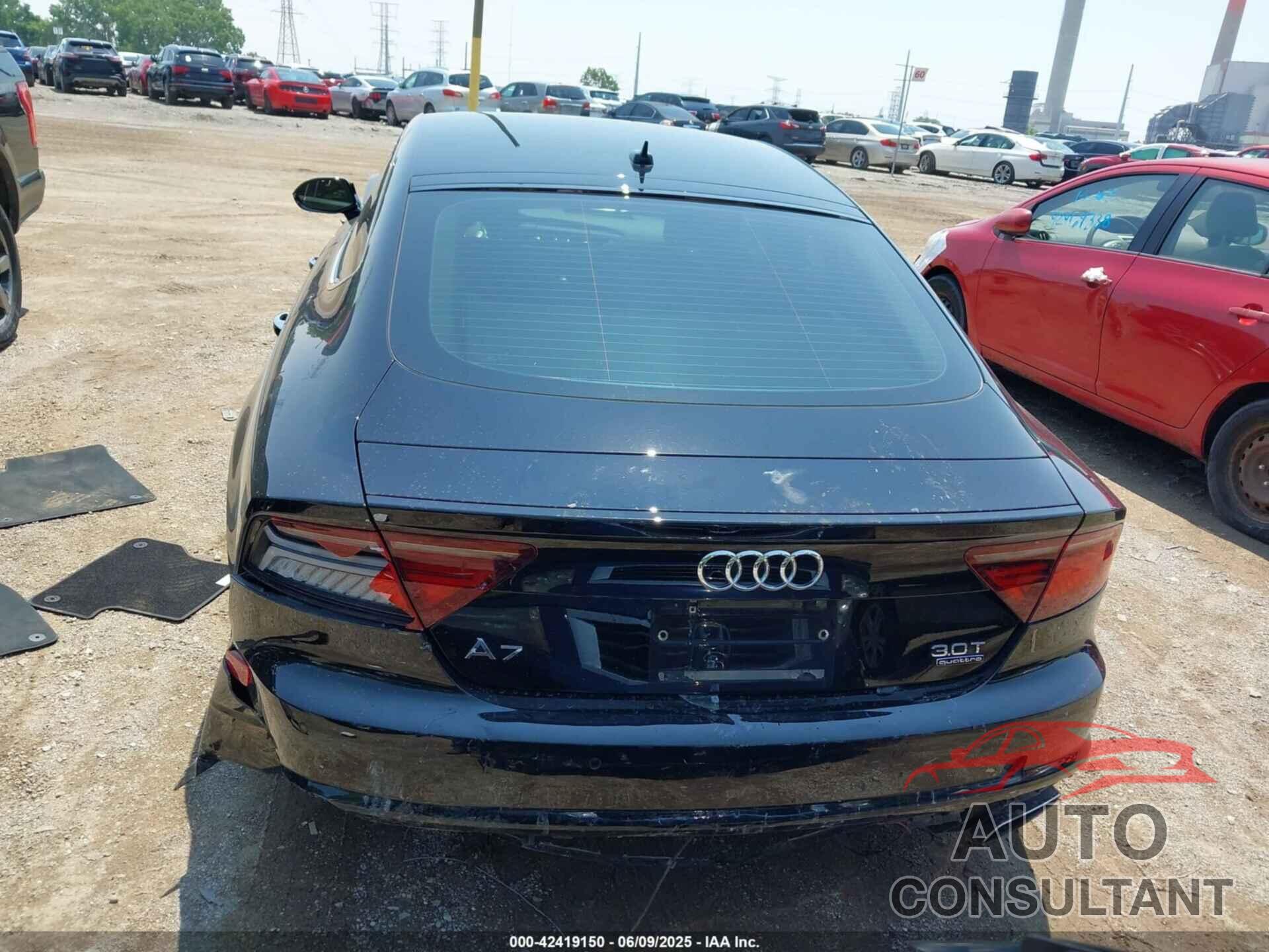AUDI A7 2016 - WAU2GAFC5GN023263