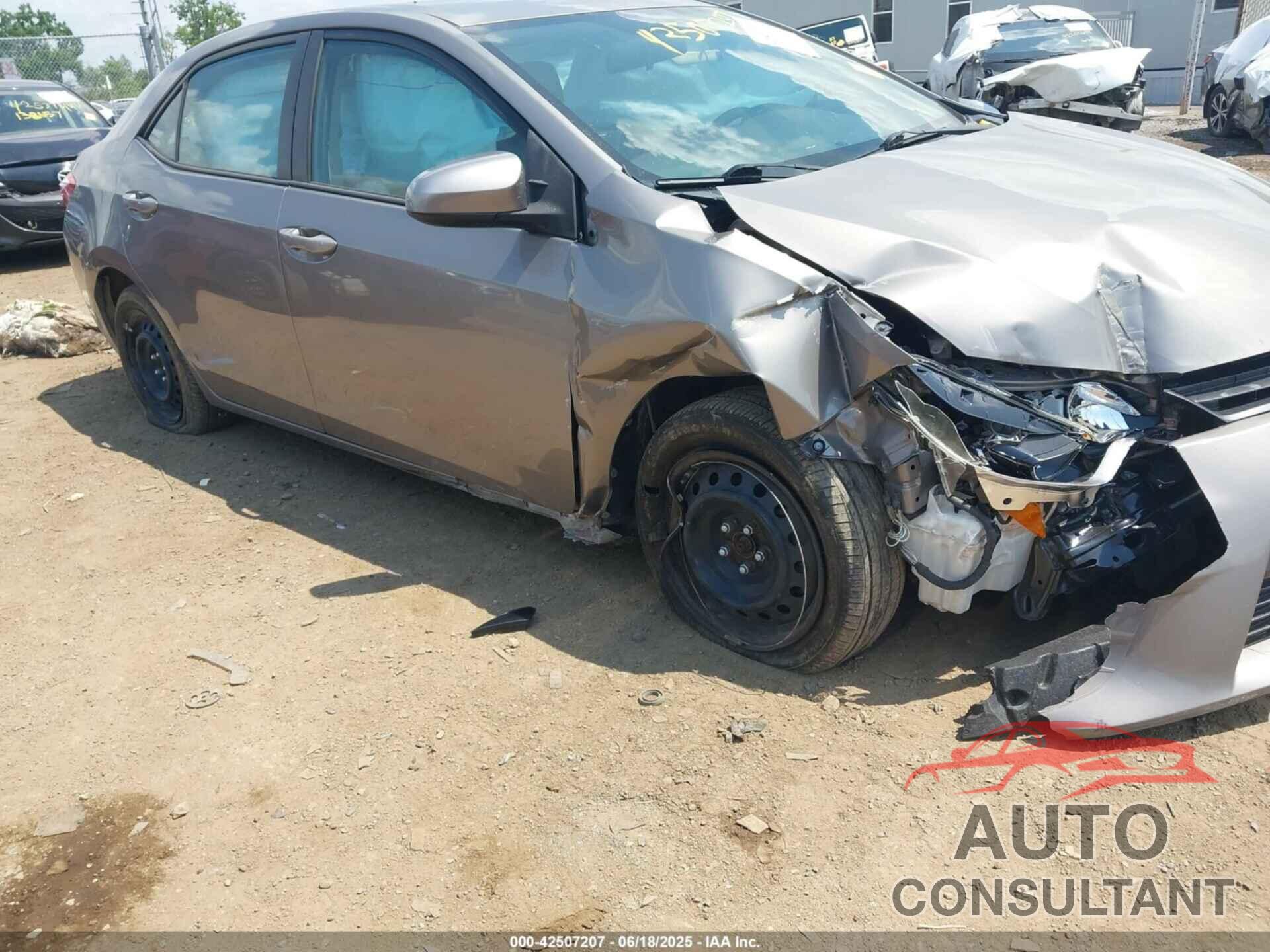 TOYOTA COROLLA 2016 - 2T1BURHE0GC665479