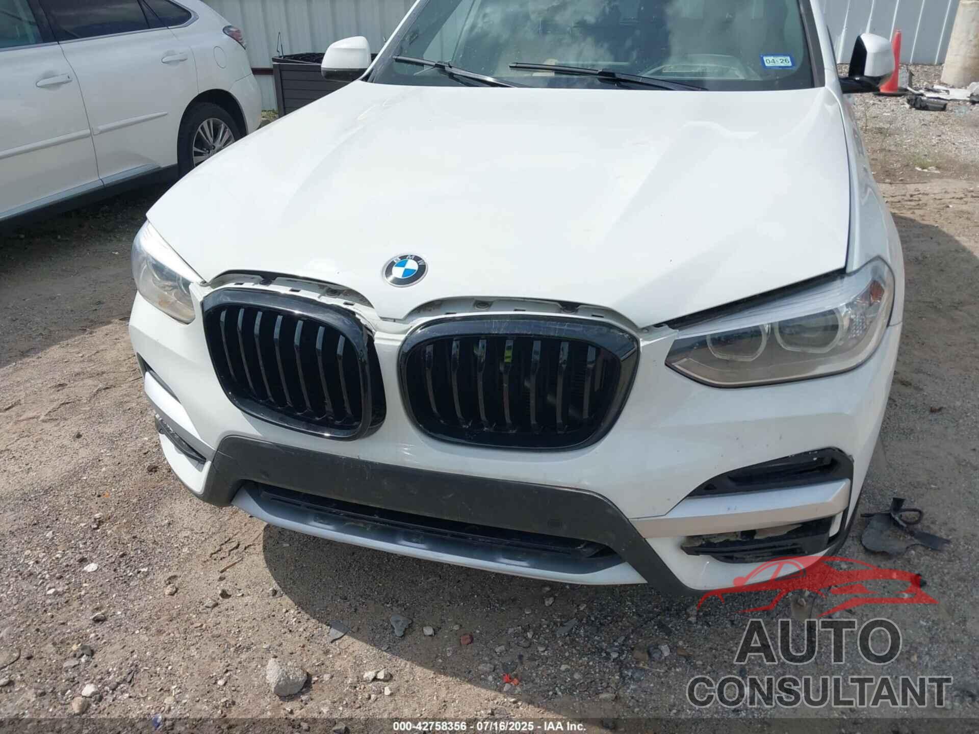 BMW X3 2021 - 5UXTY3C07M9E48273