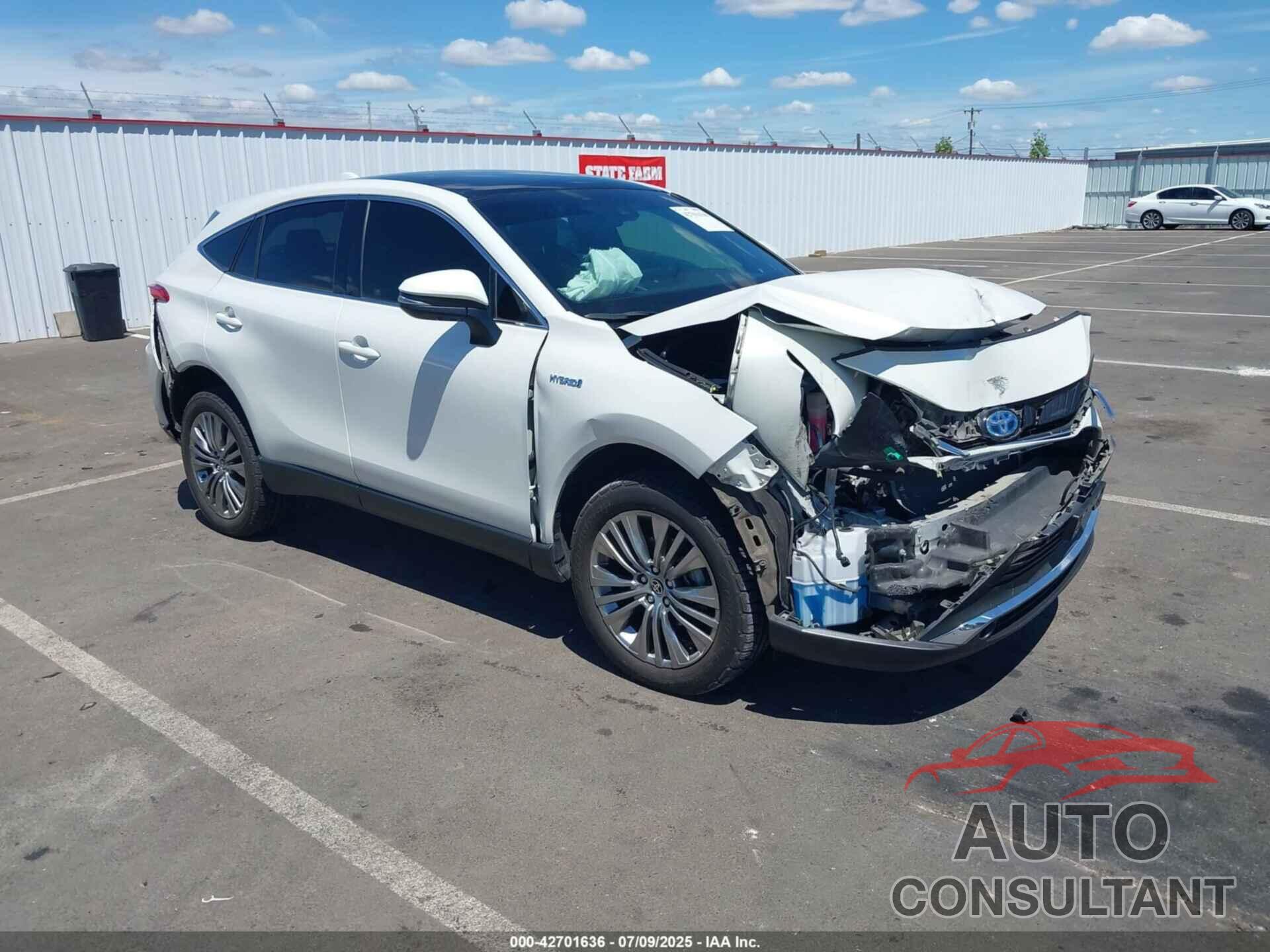 TOYOTA VENZA 2021 - JTEAAAAHXMJ062478