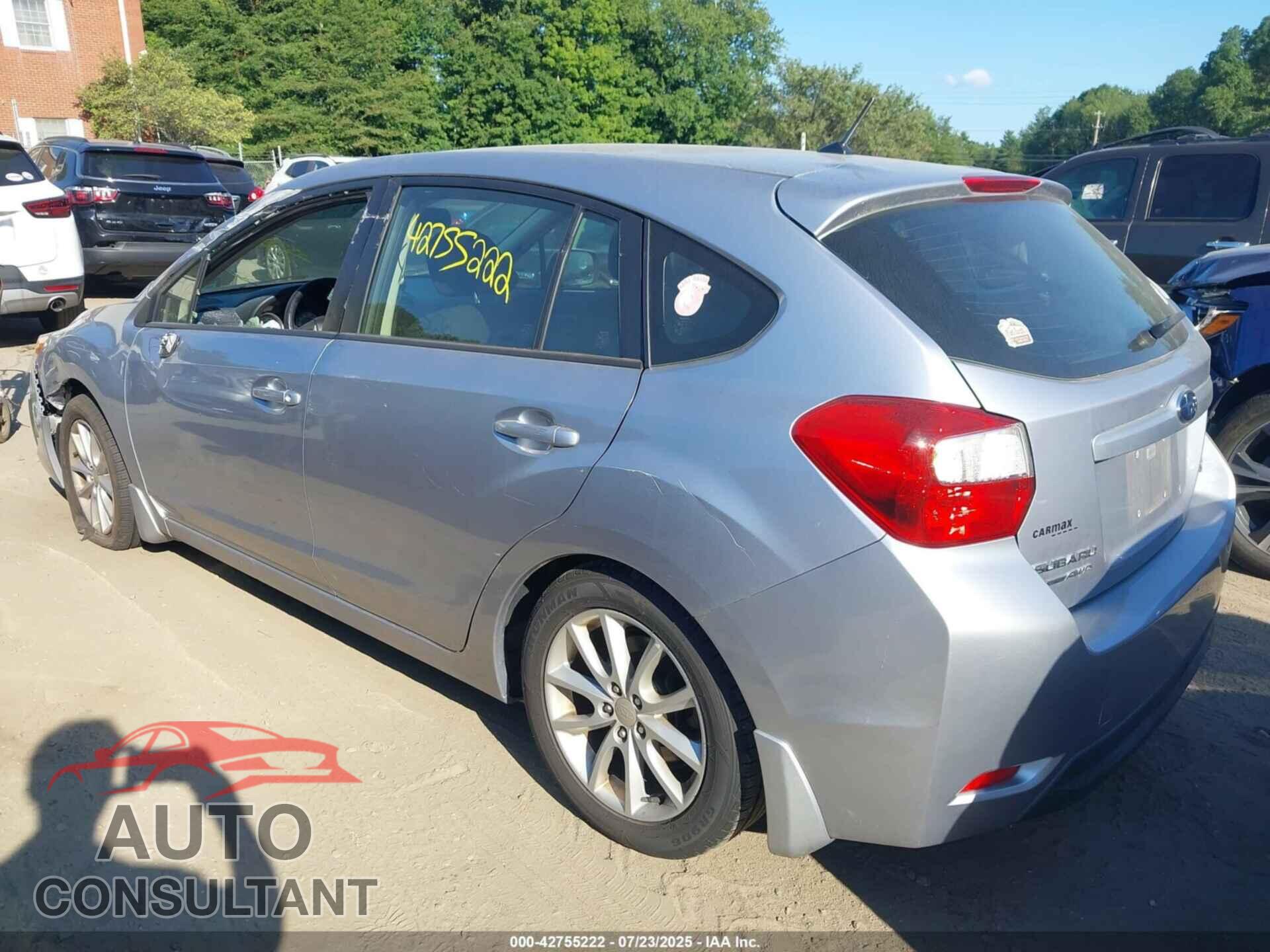 SUBARU IMPREZA 2014 - JF1GPAC68E8280717