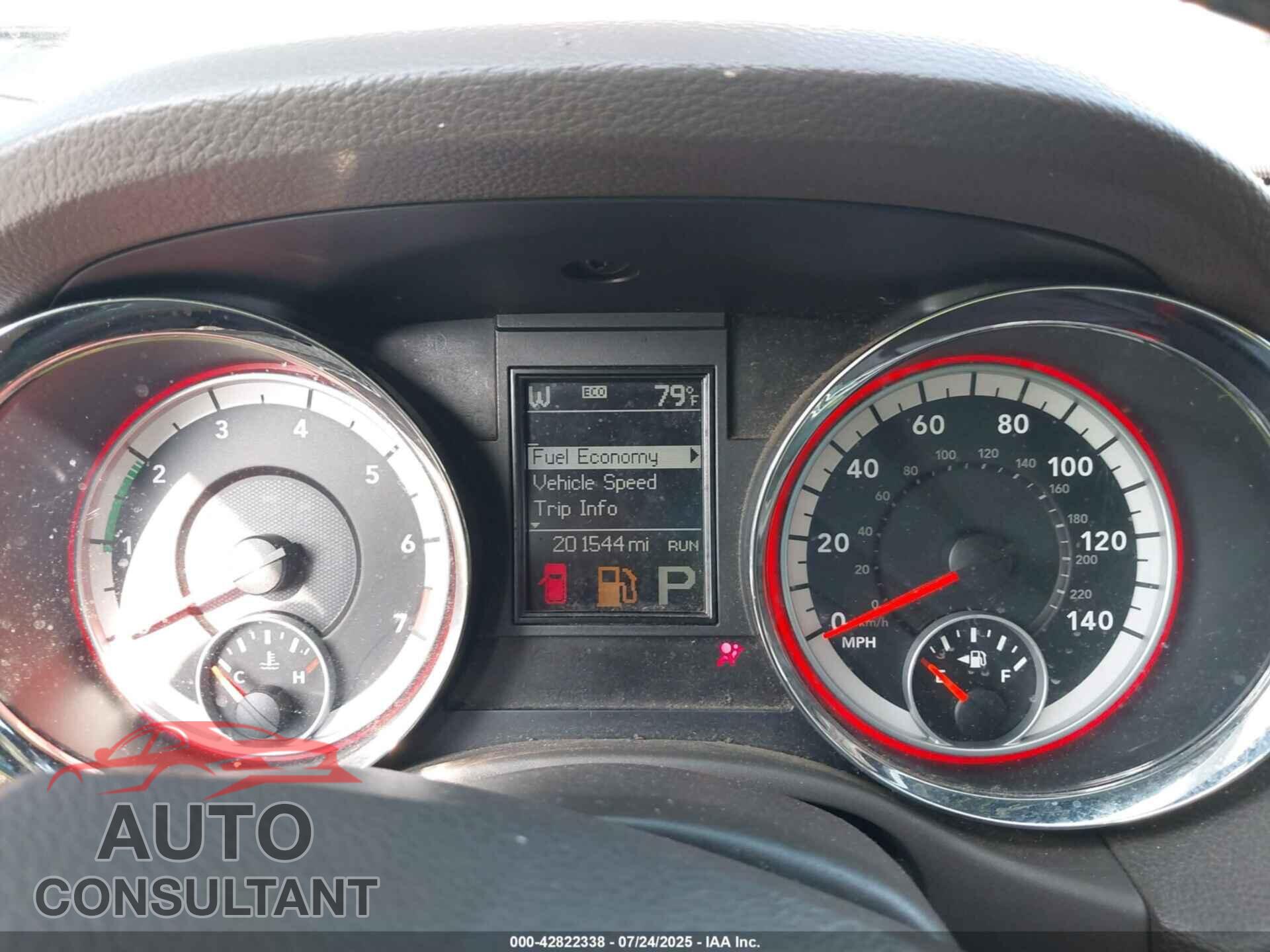 DODGE DURANGO 2012 - 1C4RDJAG6CC312484