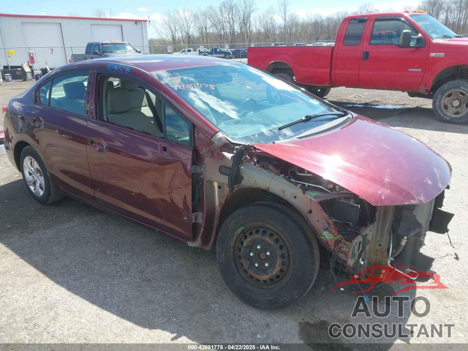 HONDA CIVIC 2015 - 19XFB2F56FE274984