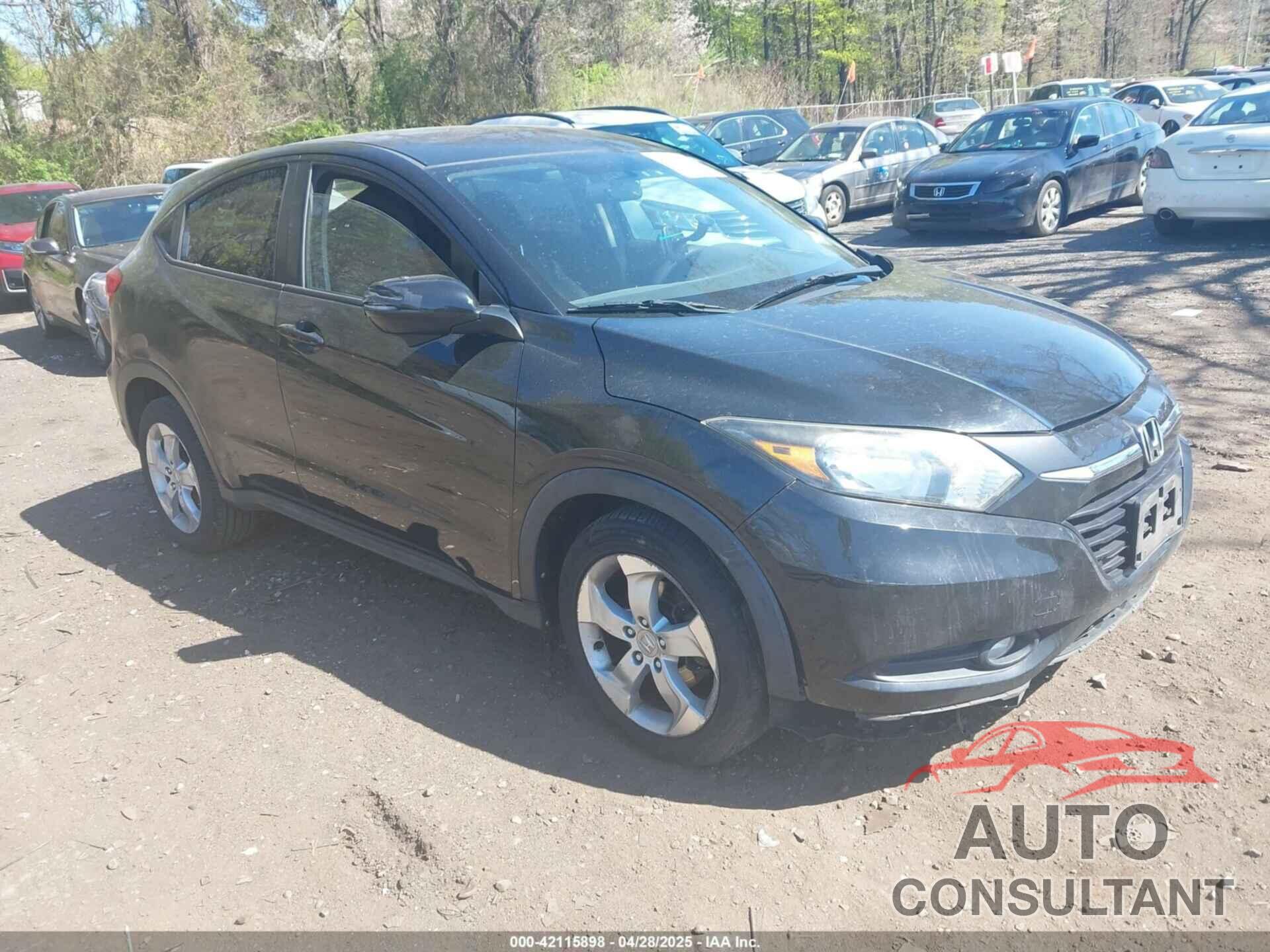 HONDA HR-V 2016 - 3CZRU6H54GM738609