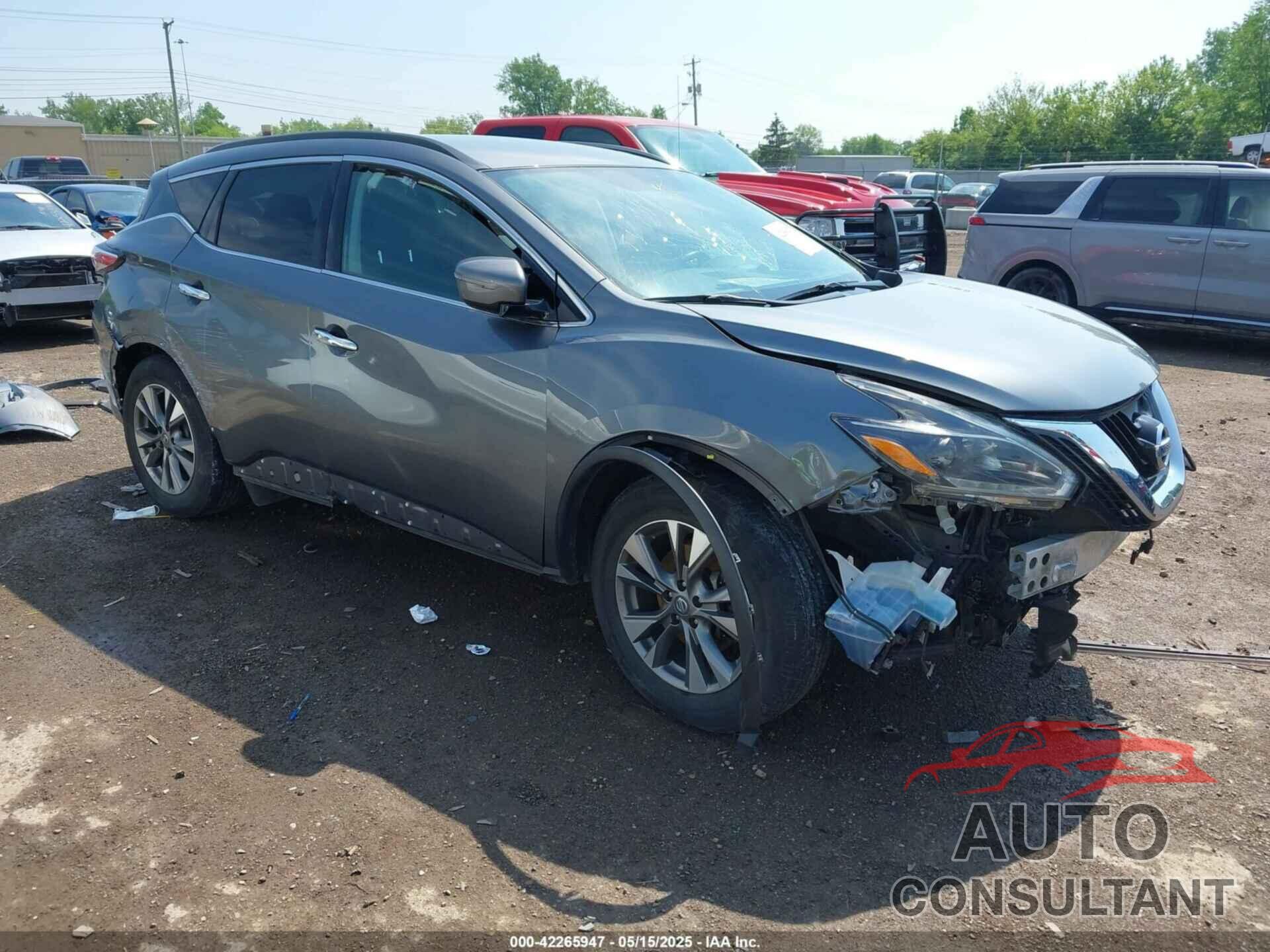 NISSAN MURANO 2018 - 5N1AZ2MH5JN152006