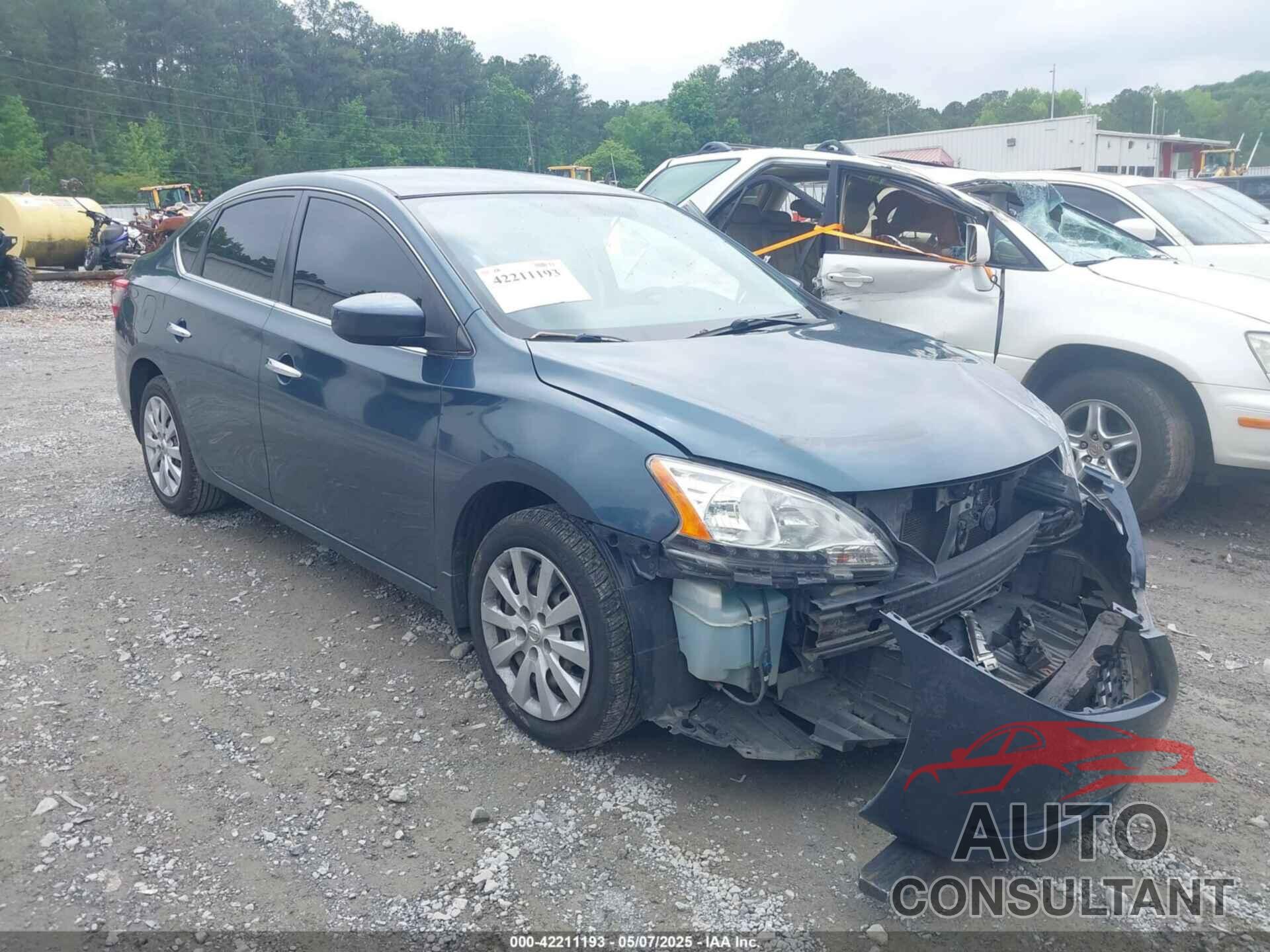 NISSAN SENTRA 2014 - 3N1AB7AP3EY237178