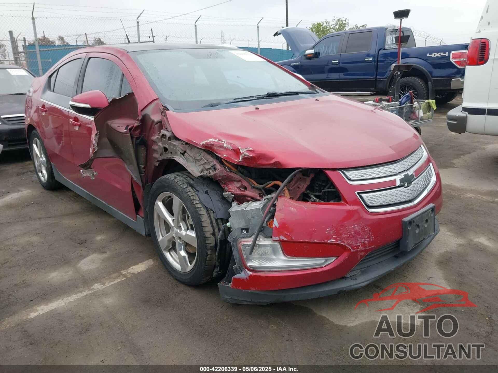 CHEVROLET VOLT 2011 - 1G1RD6E40BU103692