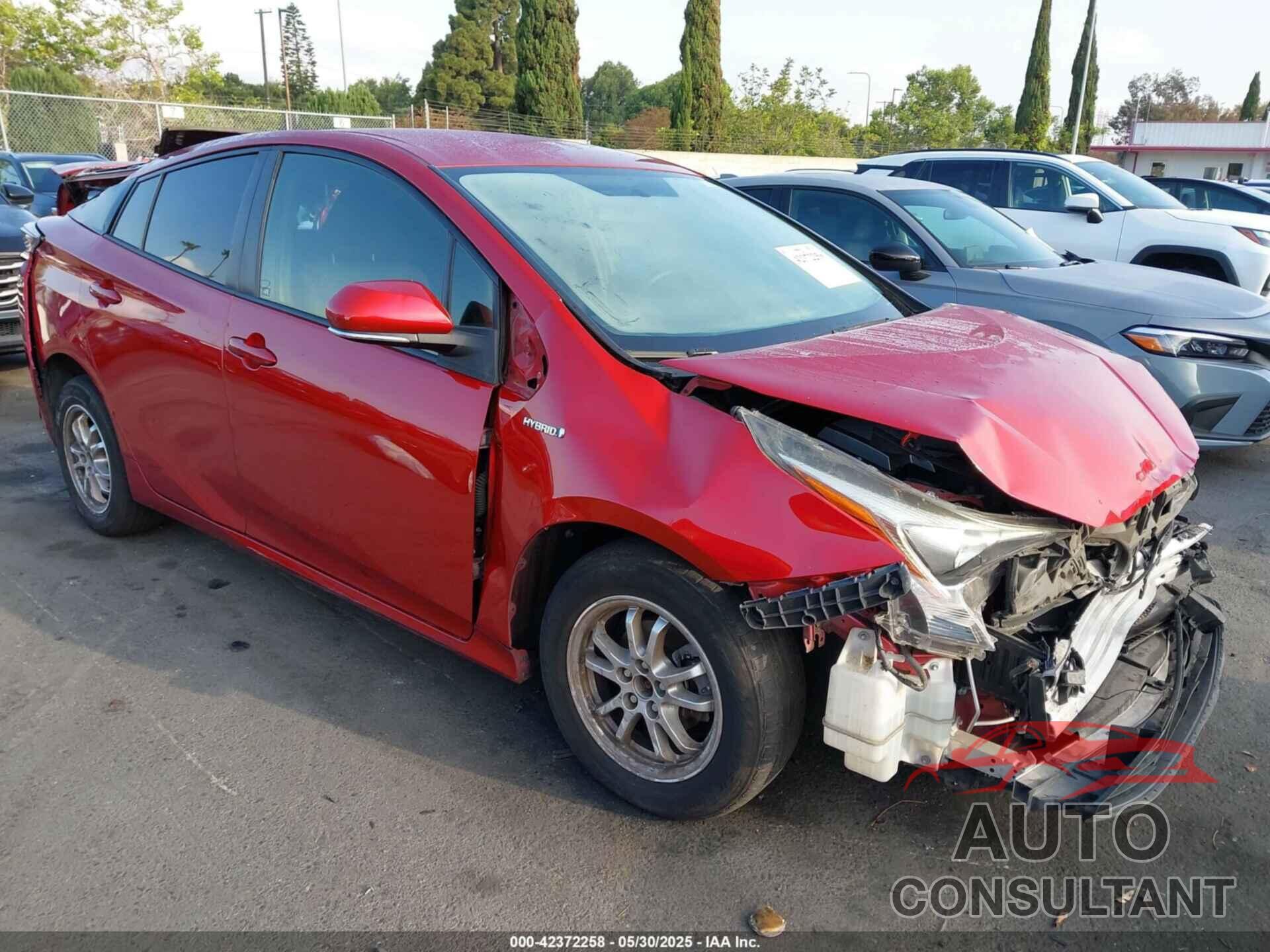 TOYOTA PRIUS 2016 - JTDKBRFU3G3526309