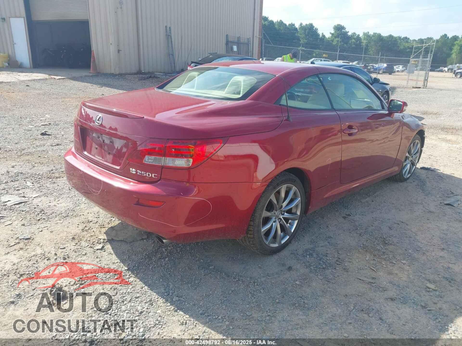 LEXUS IS 250C 2014 - JTHFF2C21E2531283