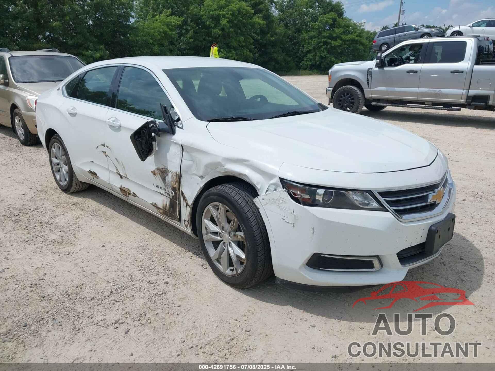 CHEVROLET IMPALA 2017 - 2G1105S39H9103159