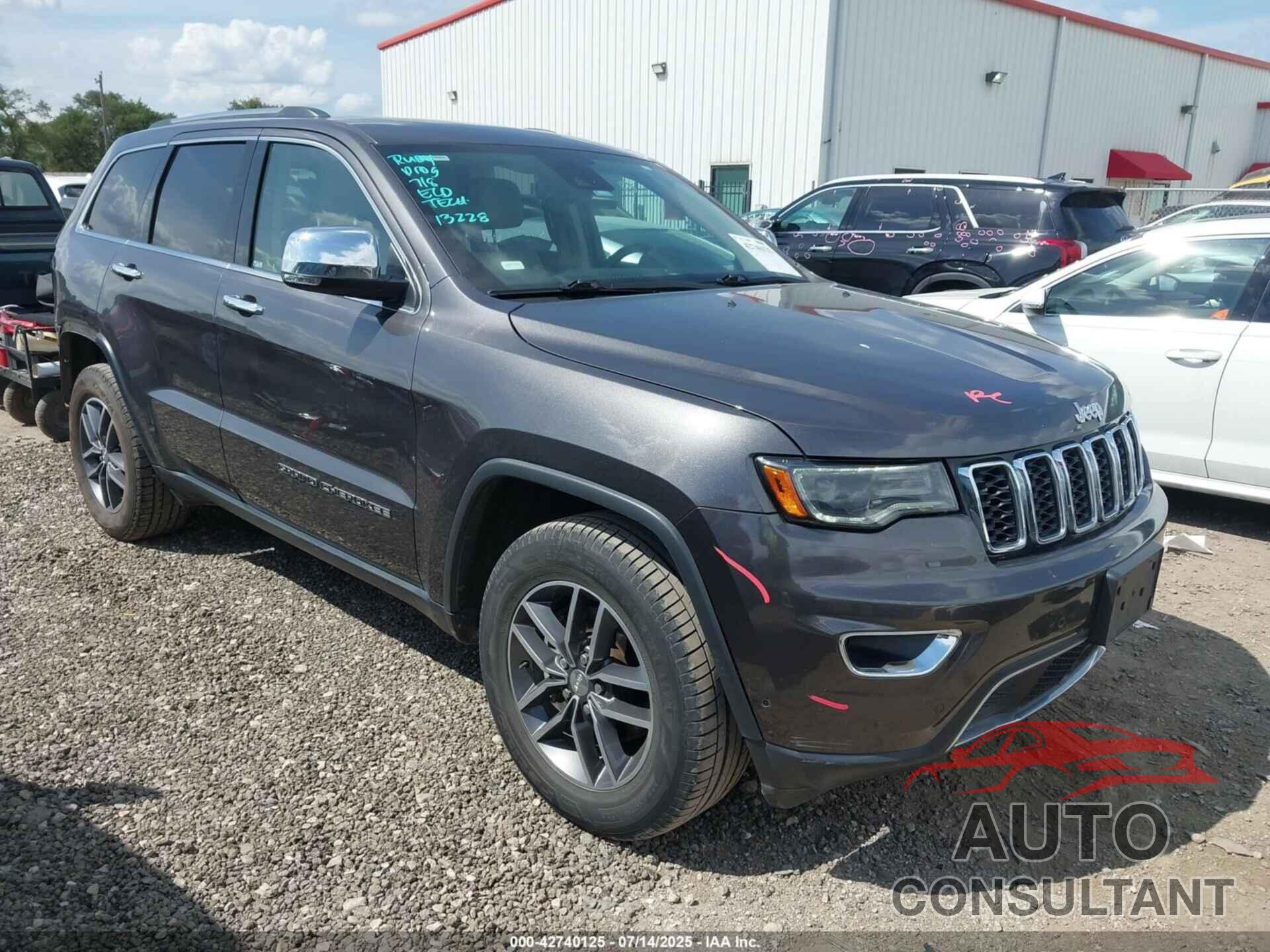 JEEP GRAND CHEROKEE 2017 - 1C4RJEBG8HC773790
