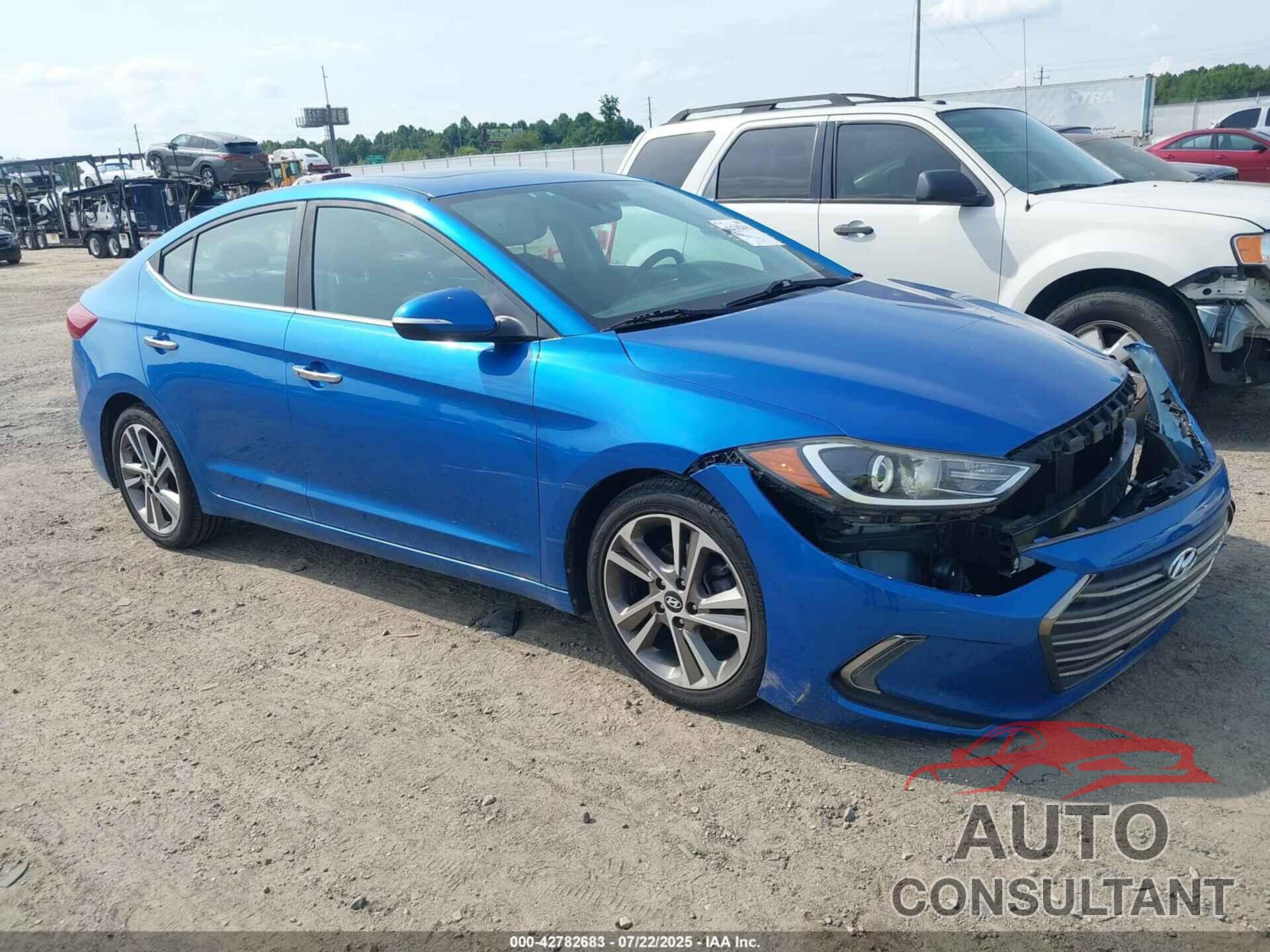 HYUNDAI ELANTRA 2017 - 5NPD84LF8HH114893