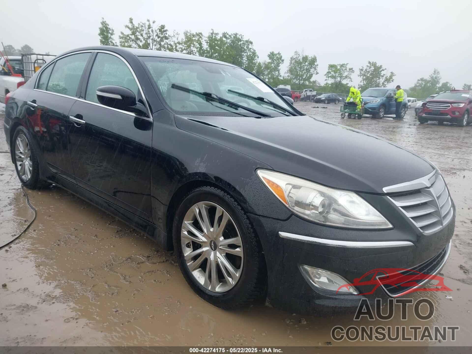 HYUNDAI GENESIS 2012 - KMHGC4DD4CU207302
