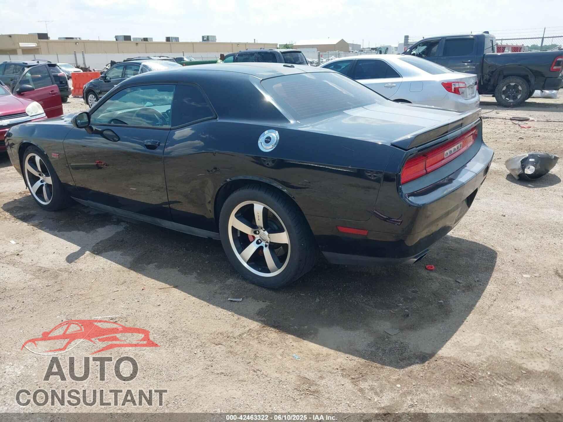 DODGE CHALLENGER 2012 - 2C3CDYCJ1CH106496