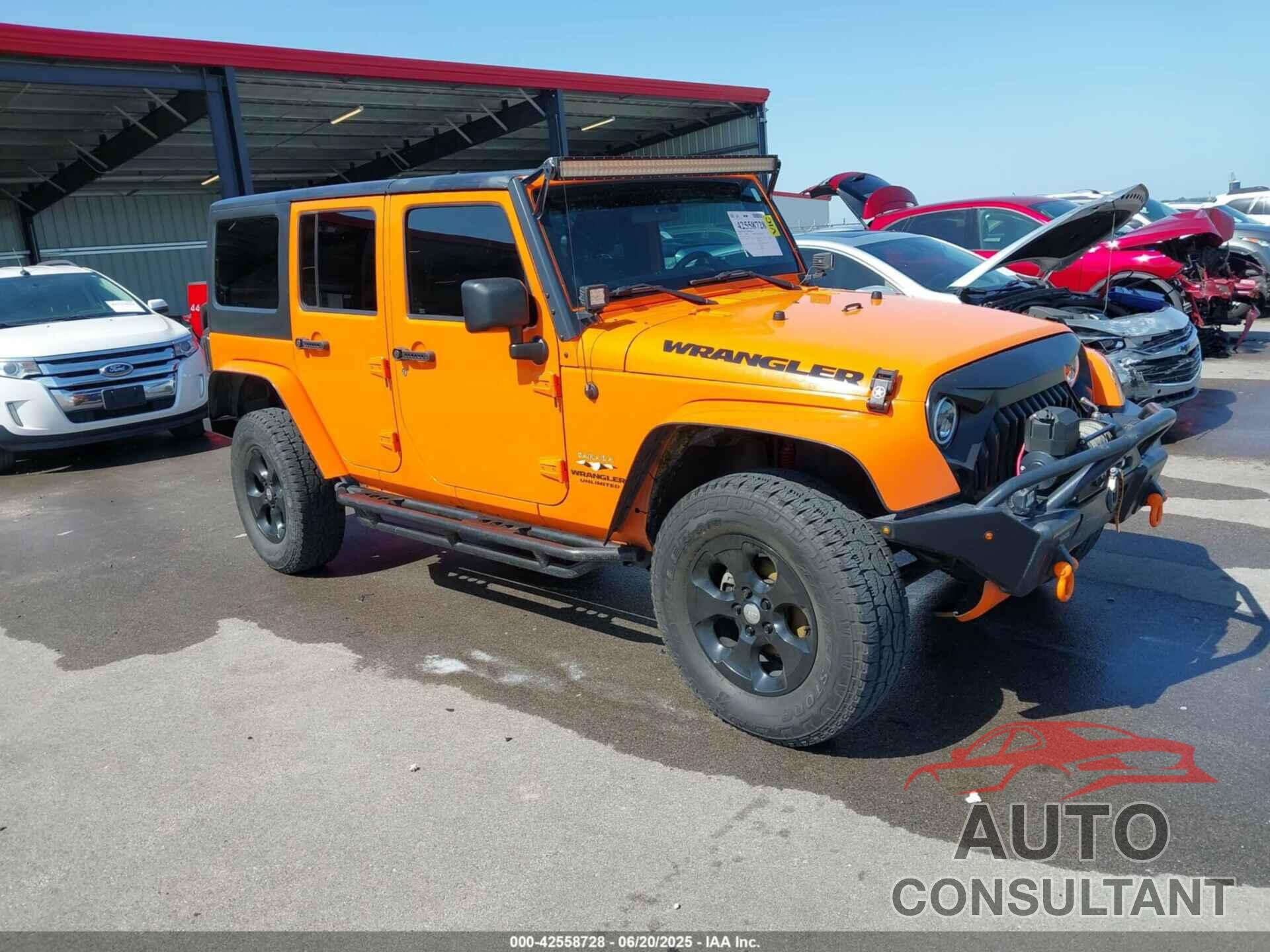 JEEP WRANGLER UNLIMITED 2012 - 1C4BJWEG1CL234729