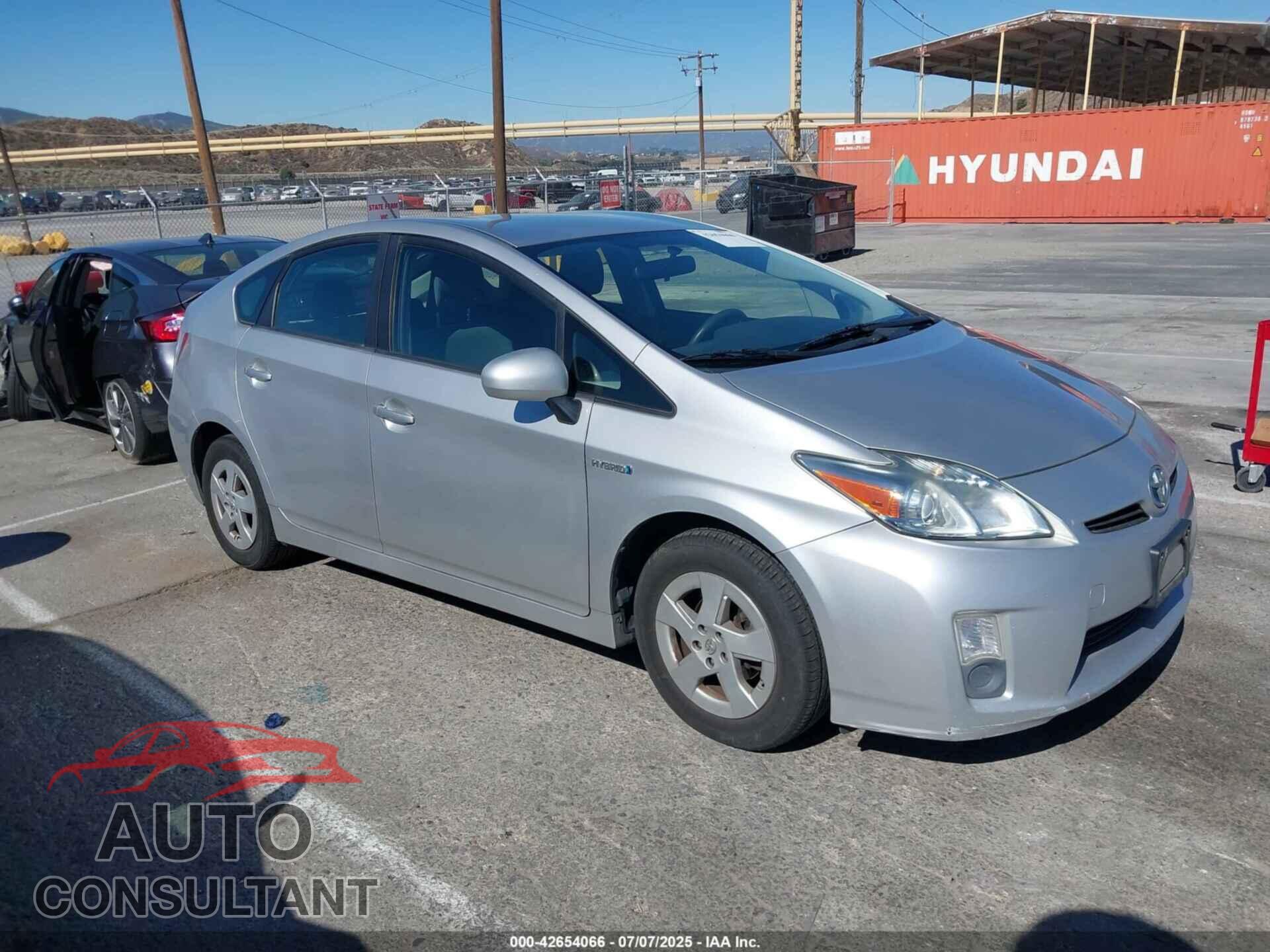 TOYOTA PRIUS 2010 - JTDKN3DU9A0055363
