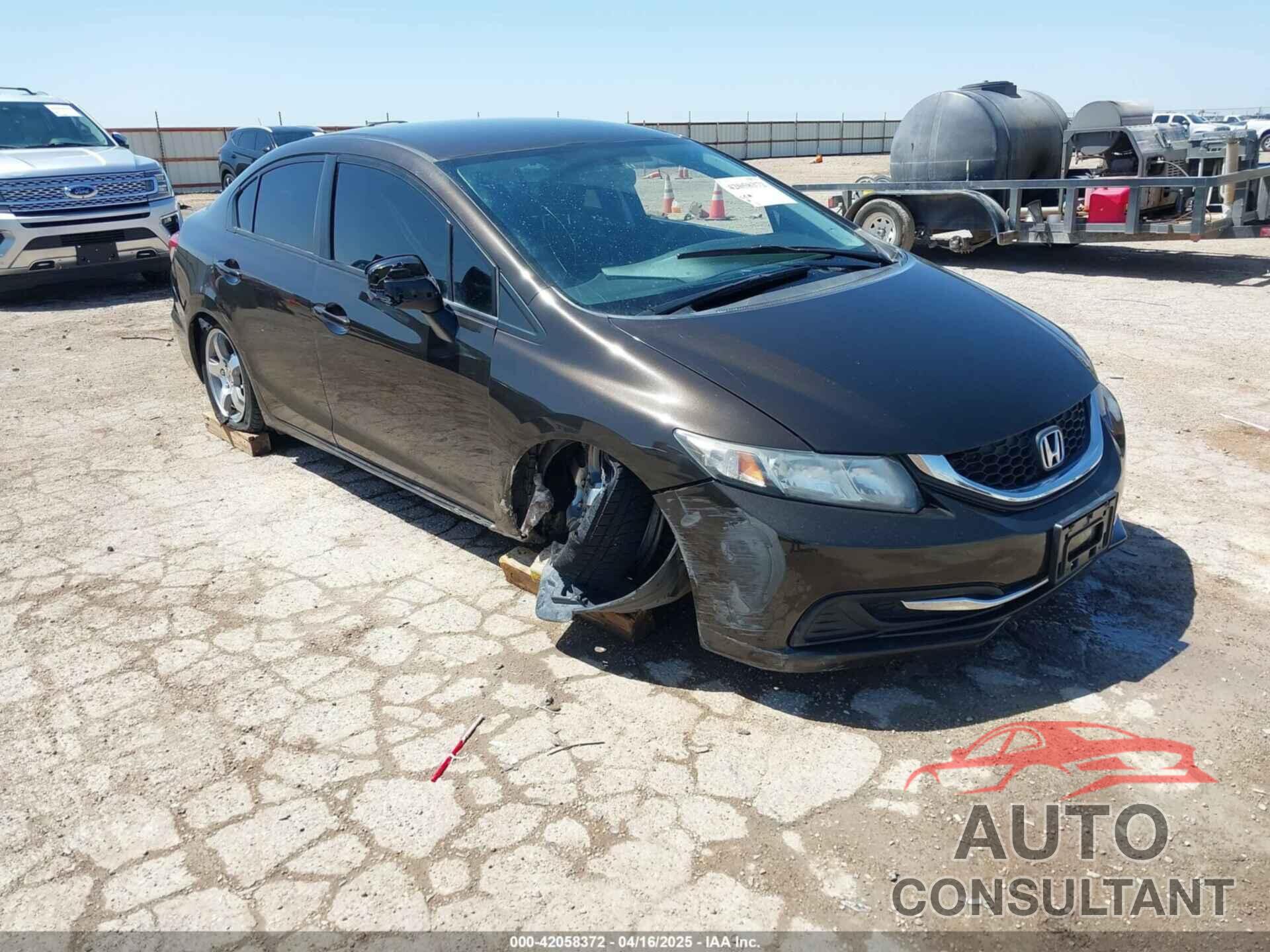 HONDA CIVIC 2013 - 2HGFB2F59DH510790