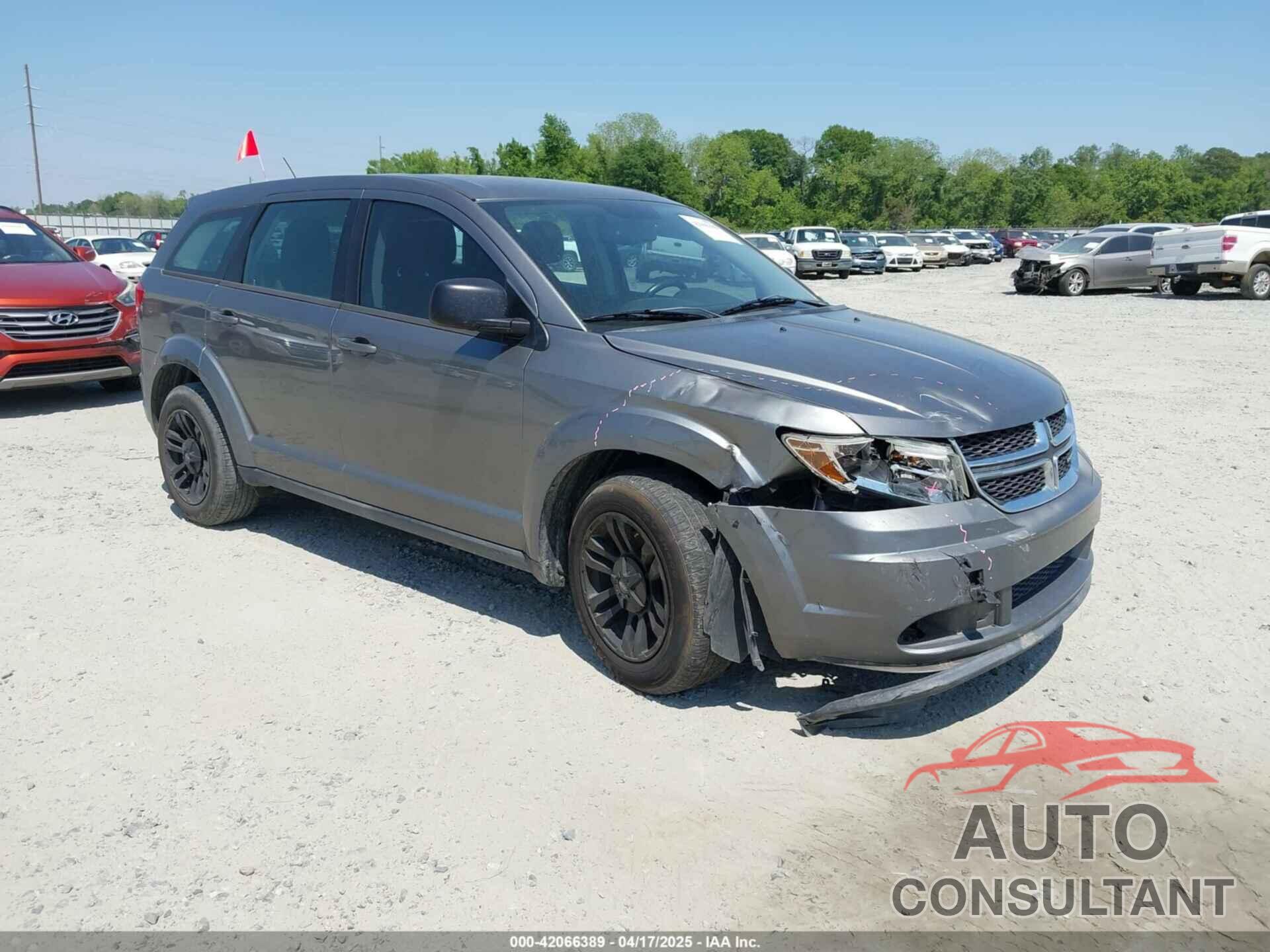 DODGE JOURNEY 2013 - 3C4PDCAB5DT509370