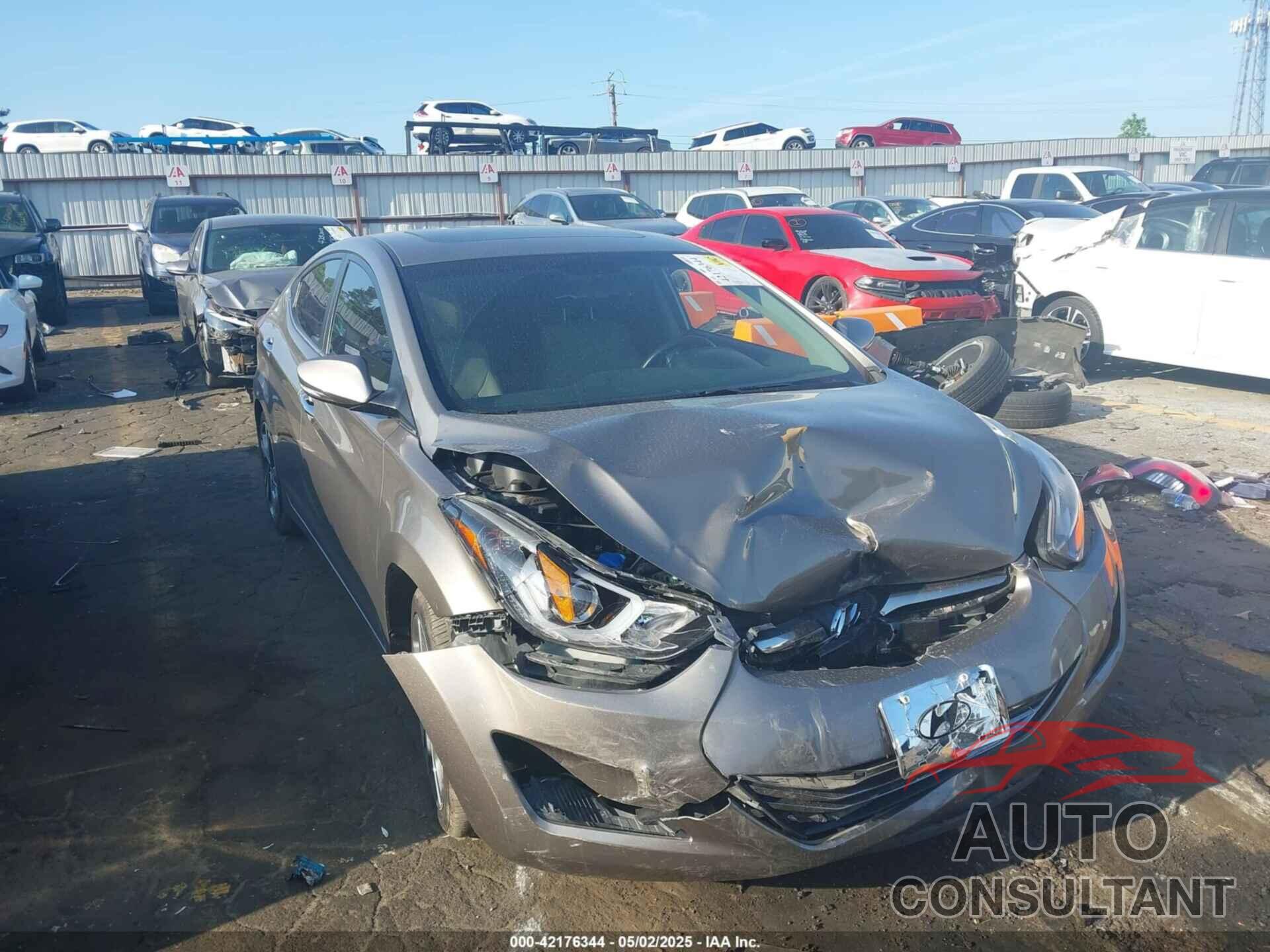 HYUNDAI ELANTRA 2014 - 5NPDH4AE8EH500915