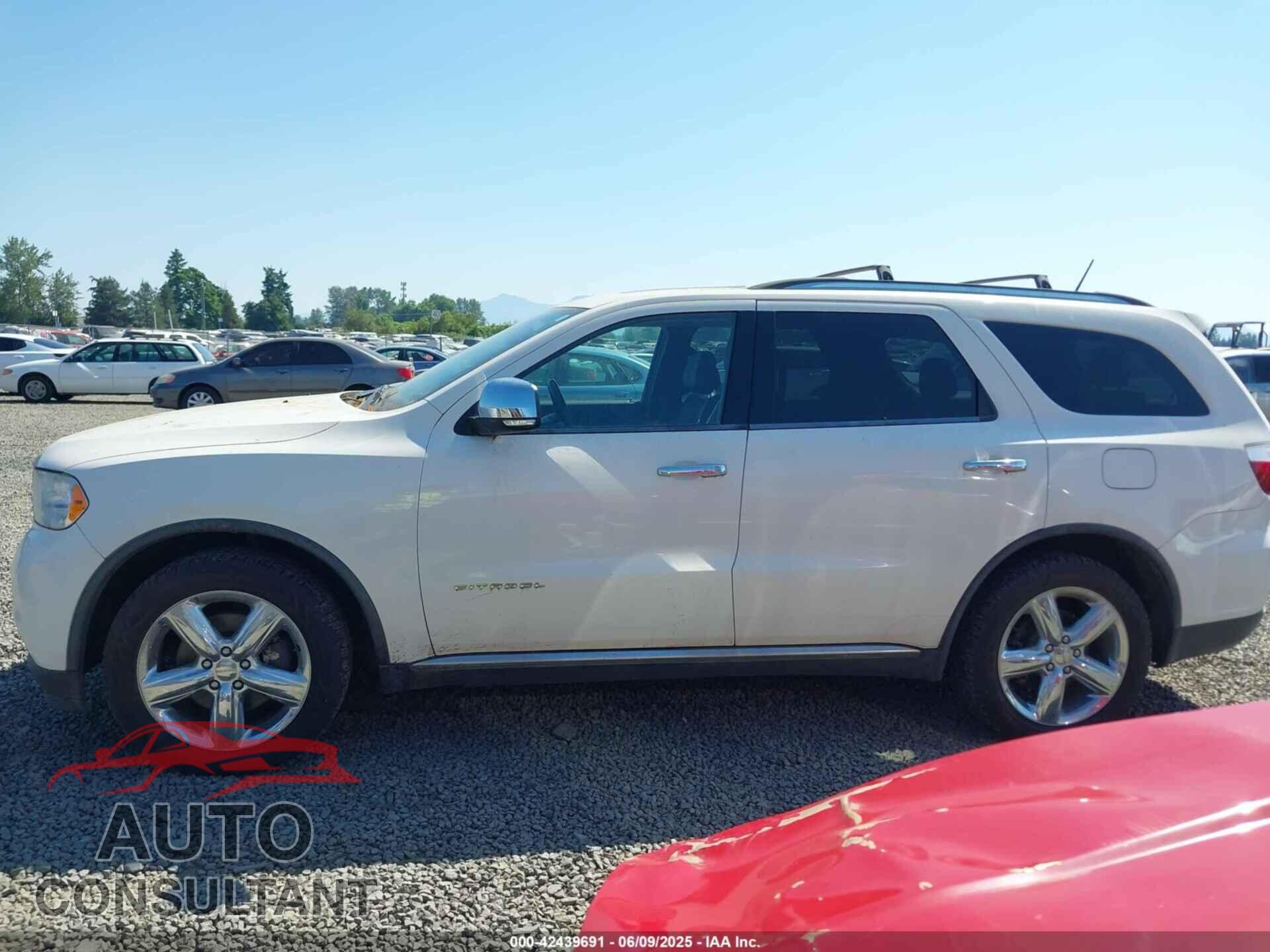 DODGE DURANGO 2012 - 1C4RDJEG4CC131247