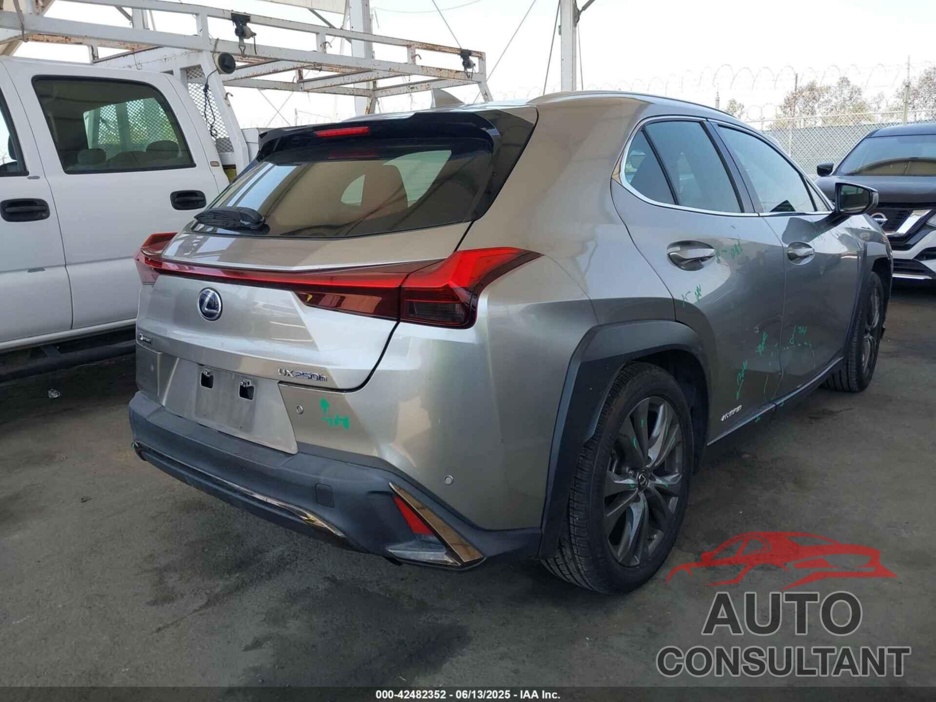 LEXUS UX 250H 2020 - JTHR9JBH3L2021034