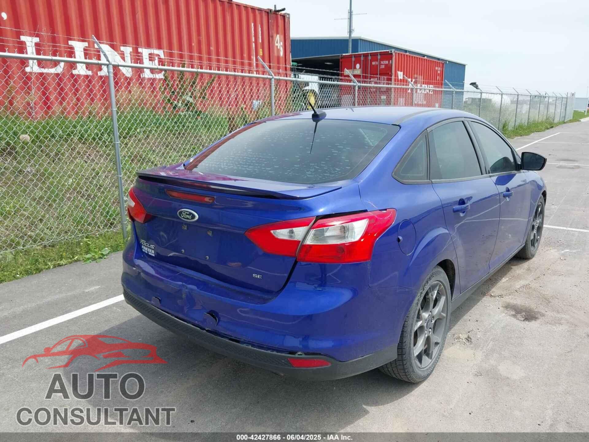 FORD FOCUS 2014 - 1FADP3F21EL307213
