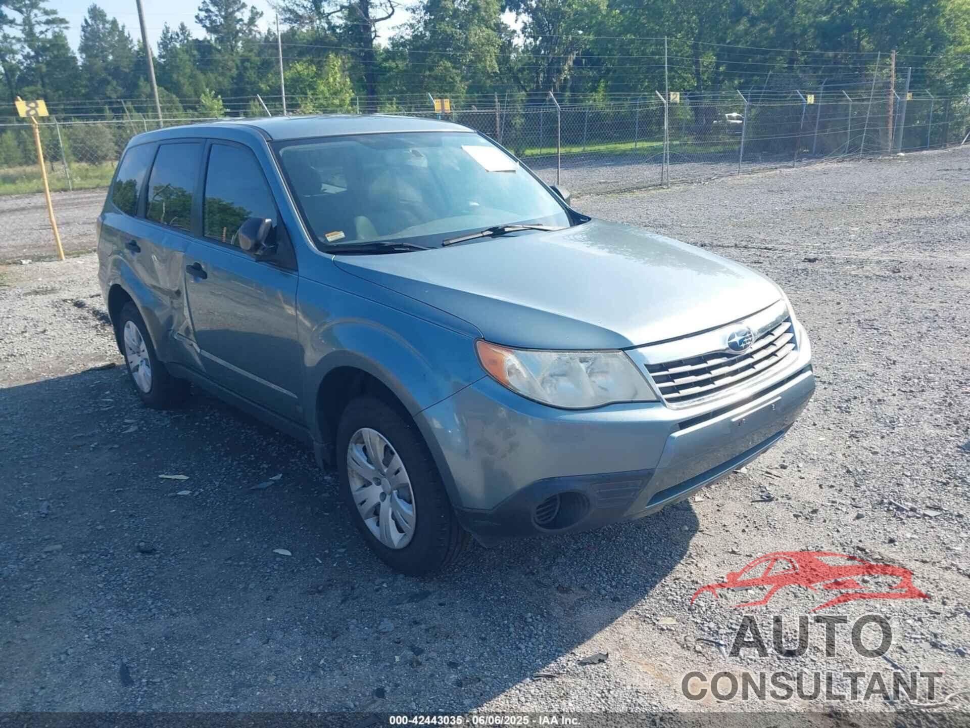 SUBARU FORESTER 2009 - JF2SH61619G790048