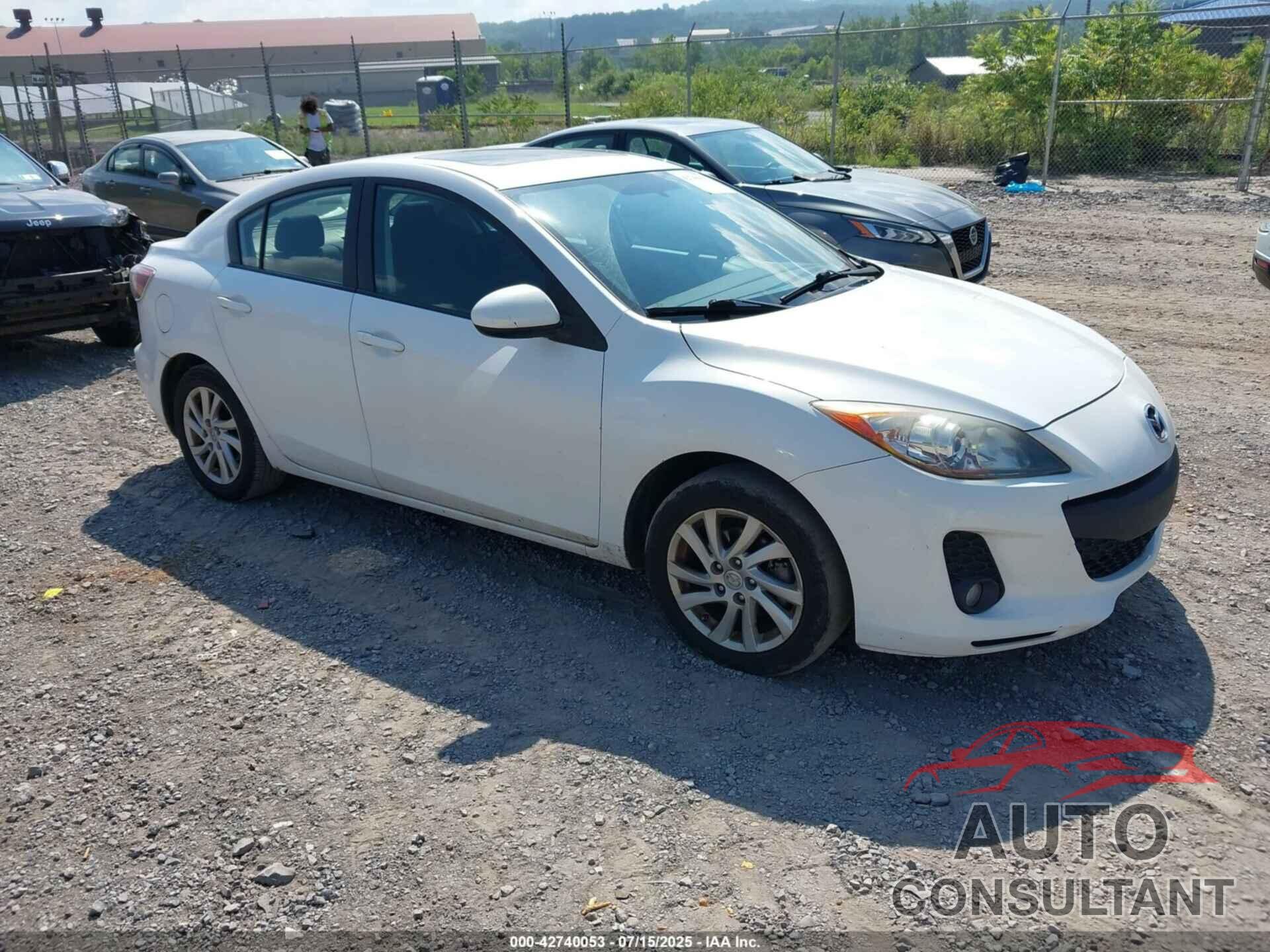 MAZDA MAZDA3 2012 - JM1BL1VG2C1512076