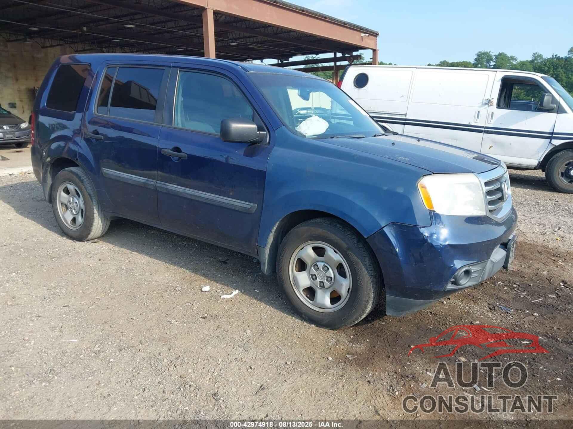 HONDA PILOT 2014 - 5FNYF4H27EB057156