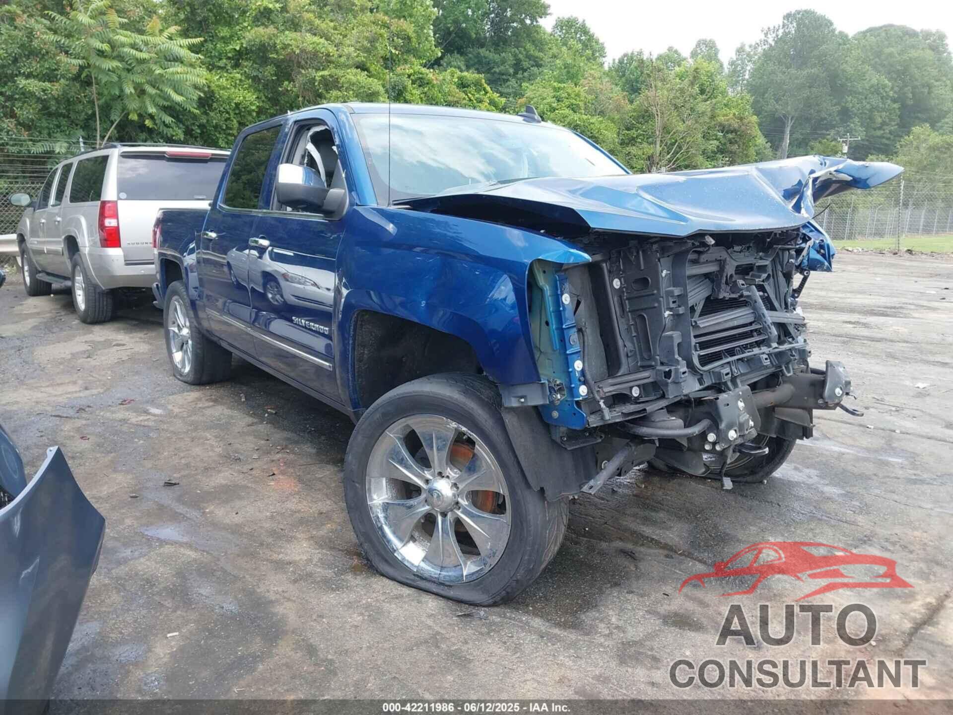 CHEVROLET SILVERADO 1500 2017 - 3GCUKSEC1HG489414