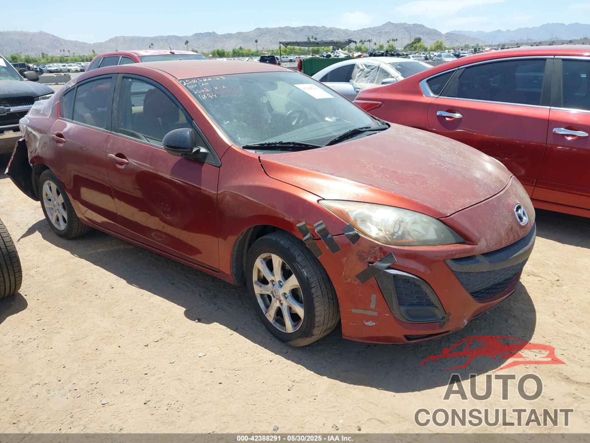 MAZDA MAZDA3 2011 - JM1BL1VG5B1366562