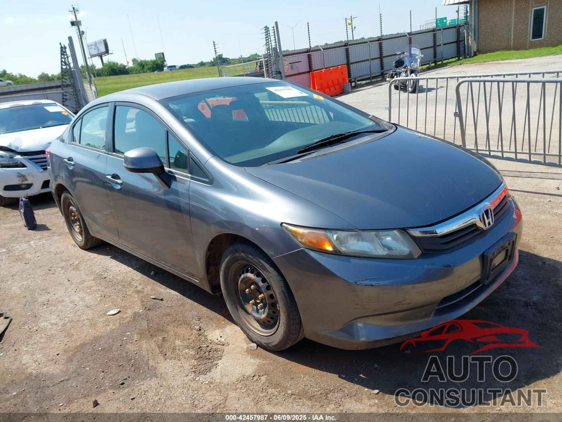 HONDA CIVIC 2012 - 2HGFB2F58CH317612