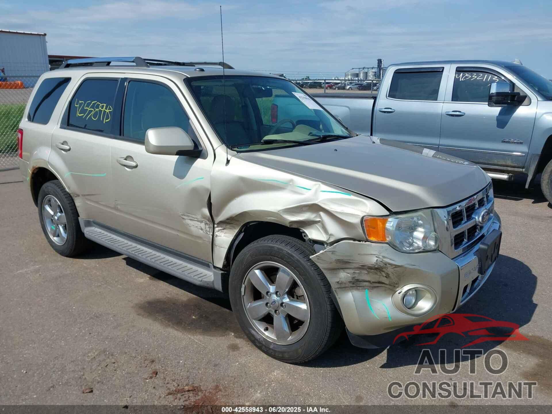 FORD ESCAPE 2010 - 1FMCU9EG8AKD25170