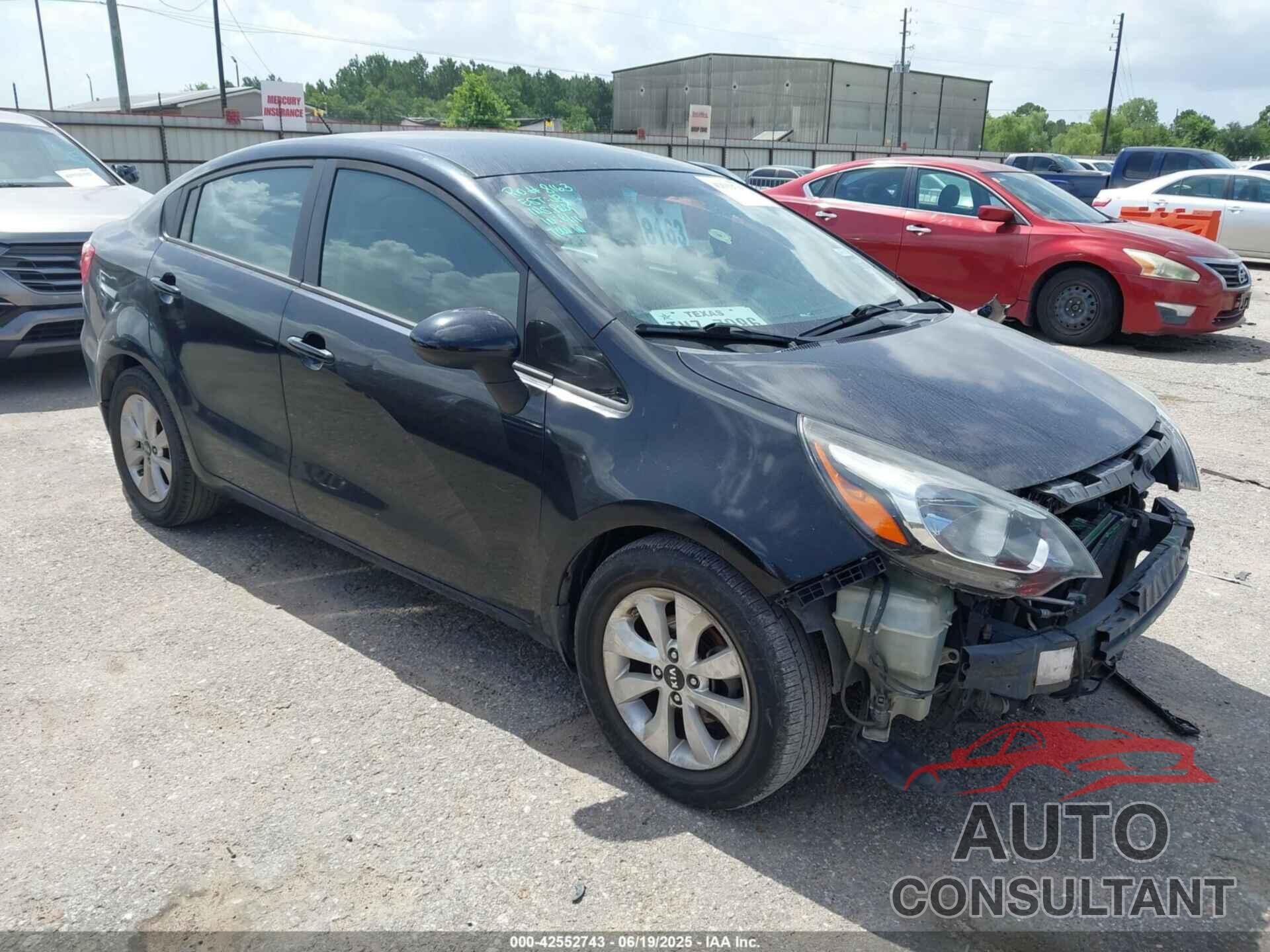 KIA RIO 2016 - KNADN4A38G6661279