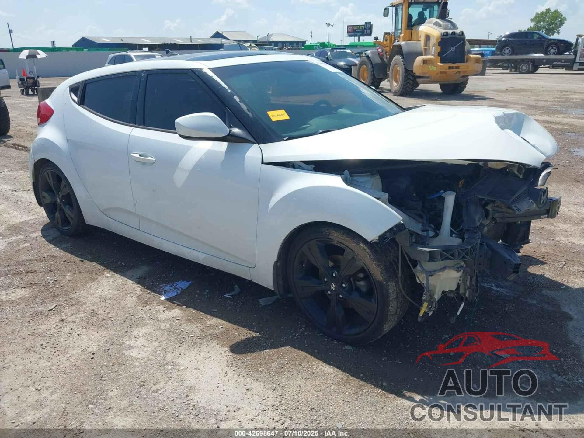 HYUNDAI VELOSTER 2016 - KMHTC6AD7GU285531