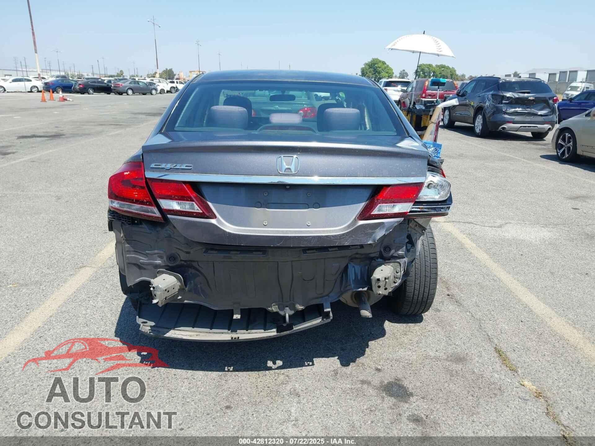 HONDA CIVIC 2015 - 19XFB2F71FE248357