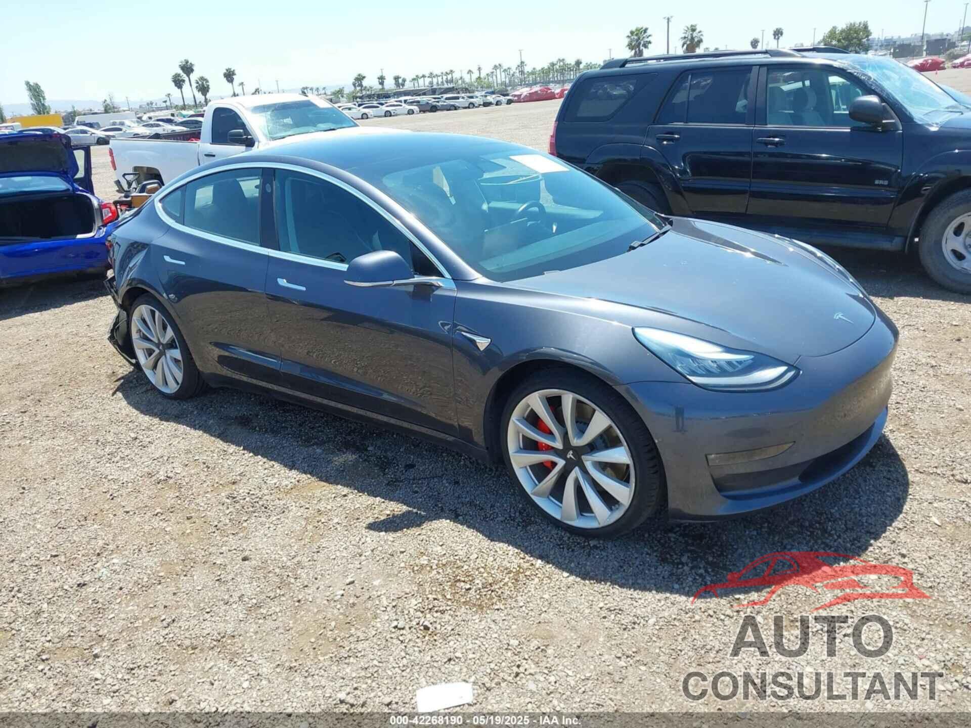 TESLA MODEL 3 2018 - 5YJ3E1EB8JF105886