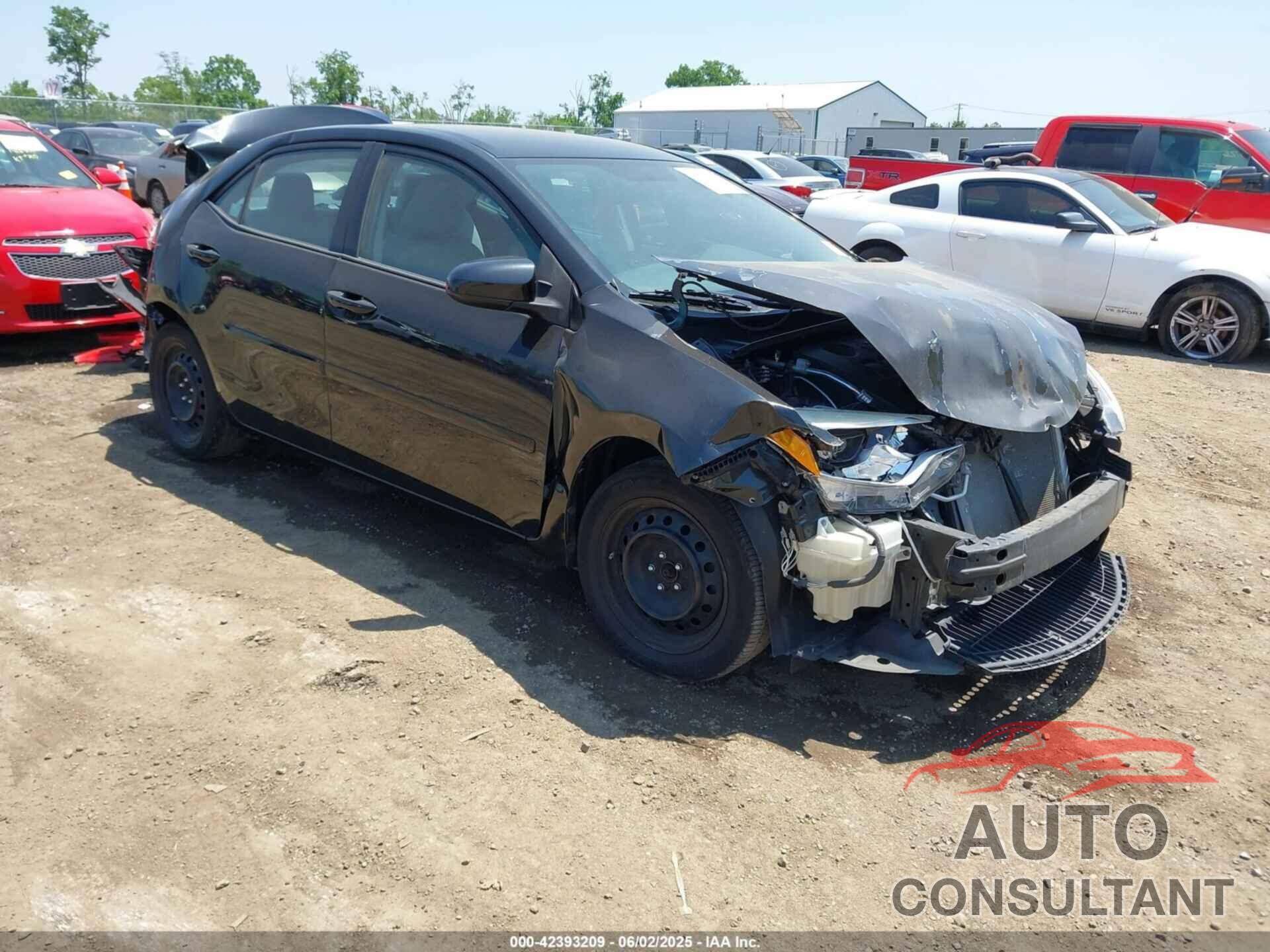 TOYOTA COROLLA 2016 - 2T1BURHE9GC626504