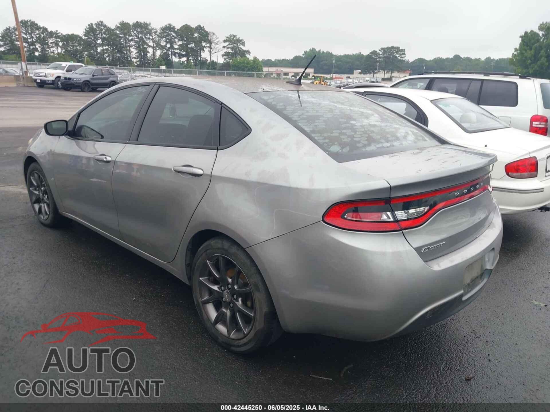 DODGE DART 2015 - 1C3CDFAA3FD378749
