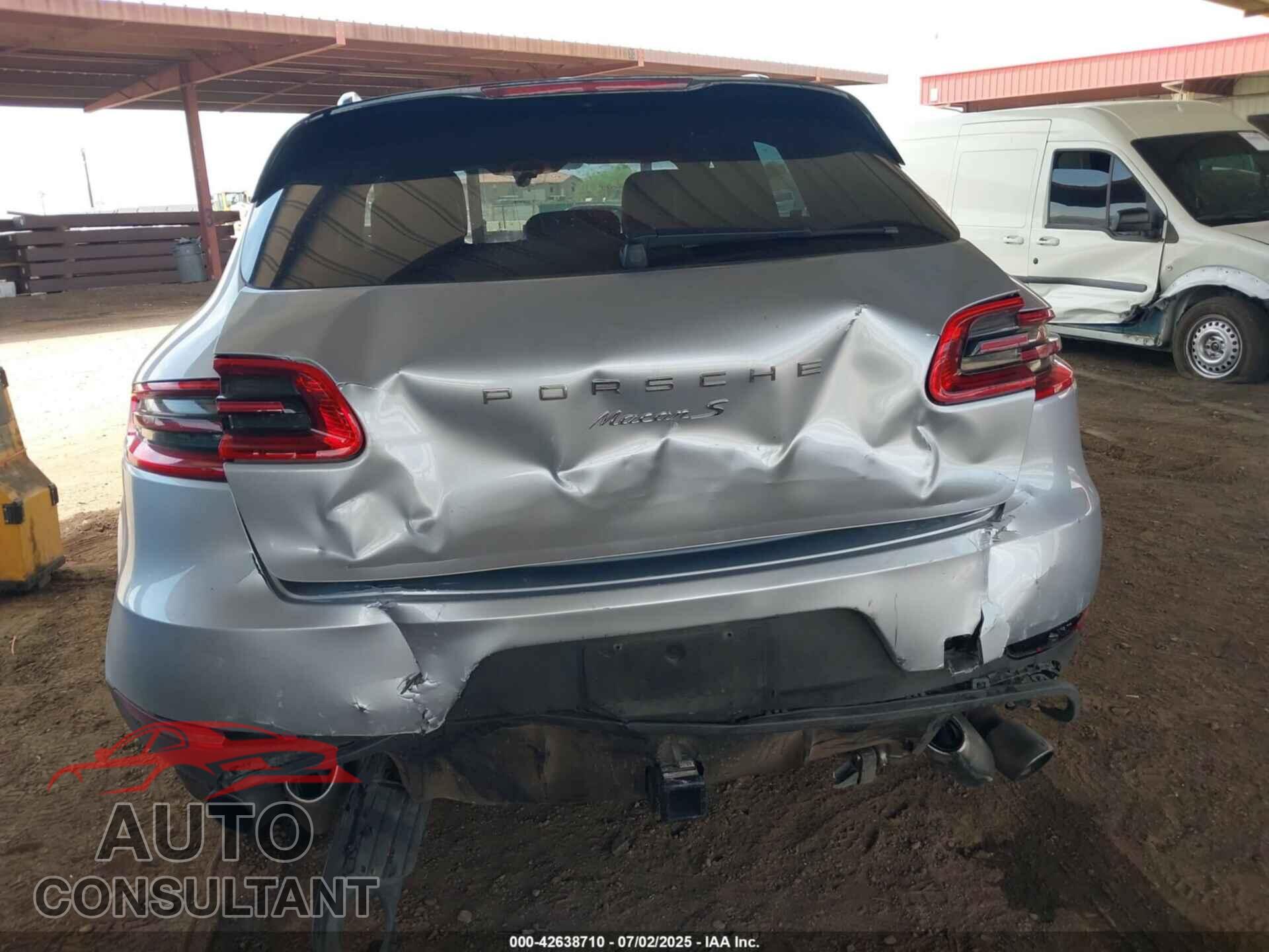 PORSCHE MACAN 2015 - WP1AB2A51FLB60253