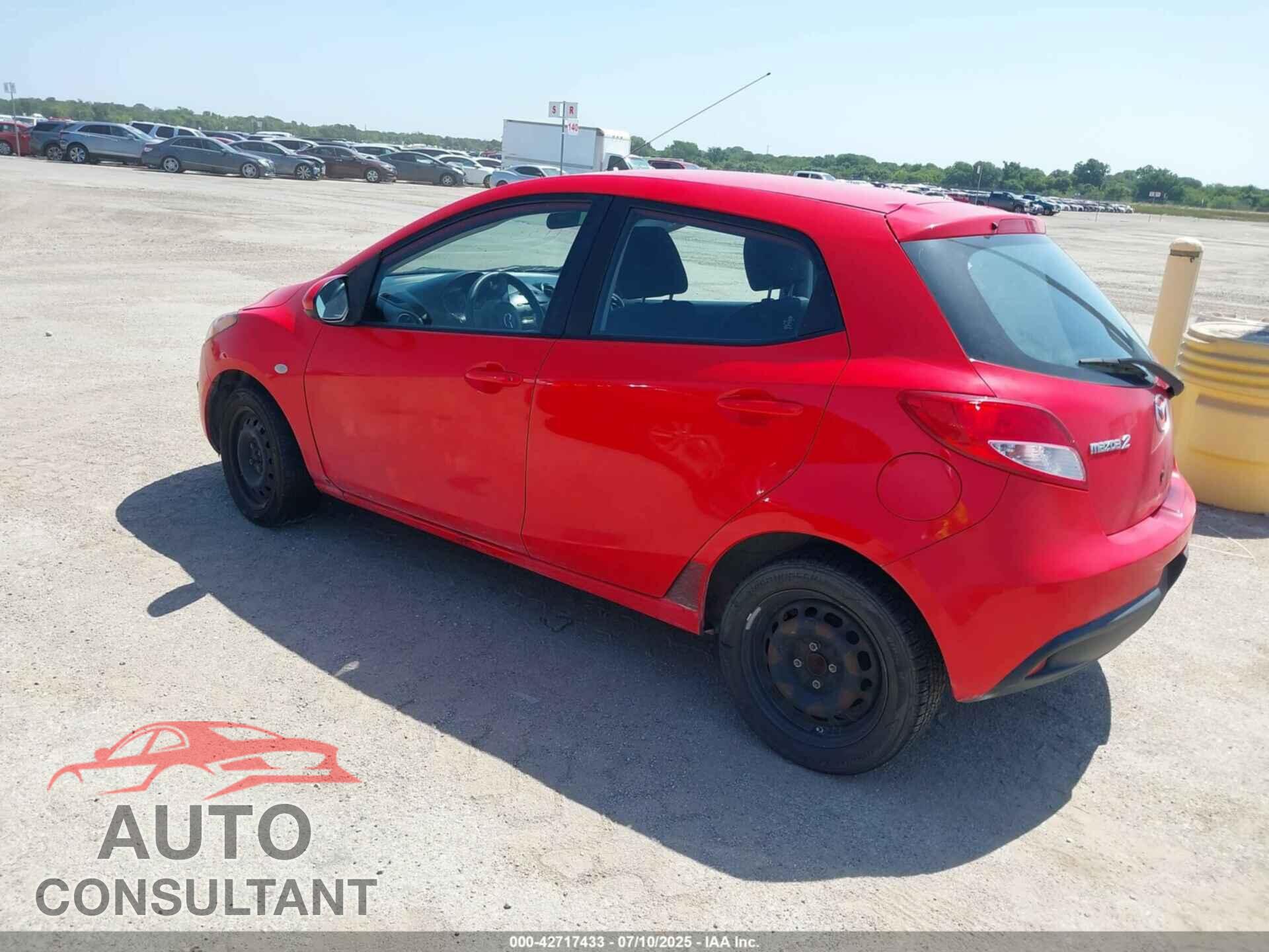 MAZDA MAZDA2 2013 - JM1DE1KY4D0170847