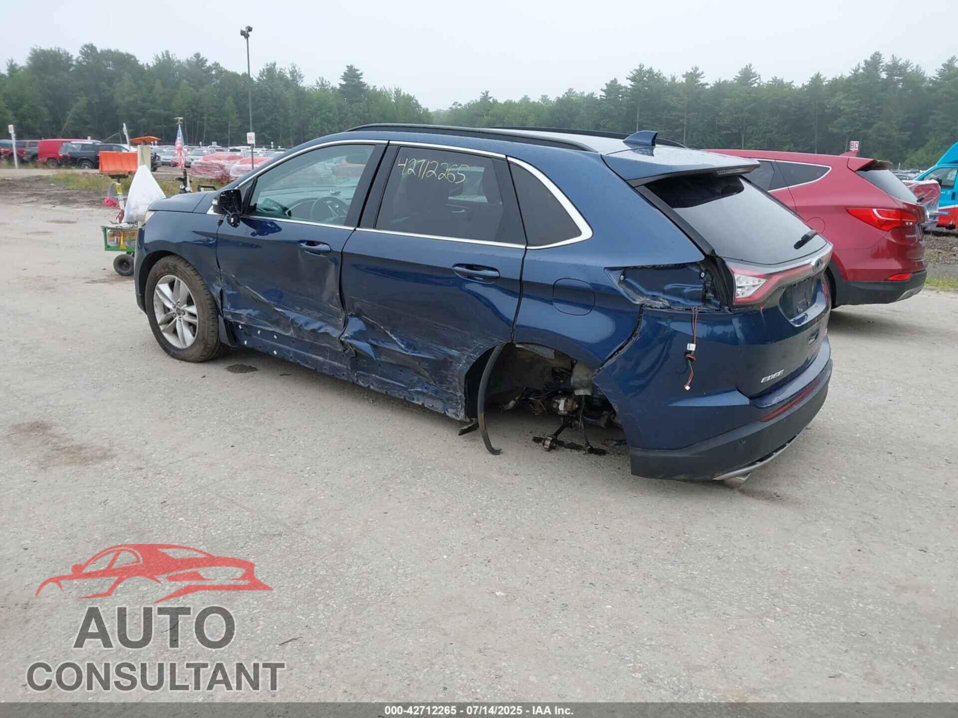 FORD EDGE 2017 - 2FMPK4J98HBB86485