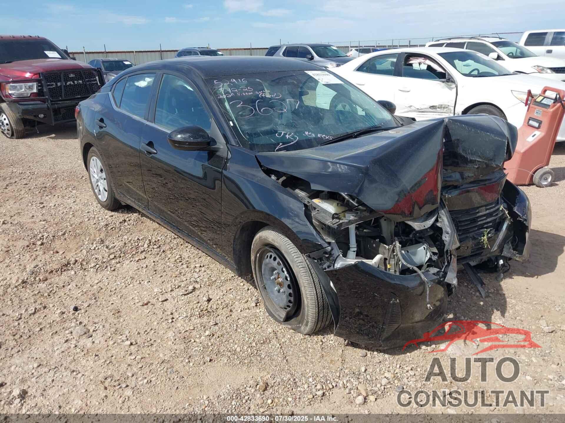 NISSAN SENTRA 2024 - 3N1AB8BV7RY303627