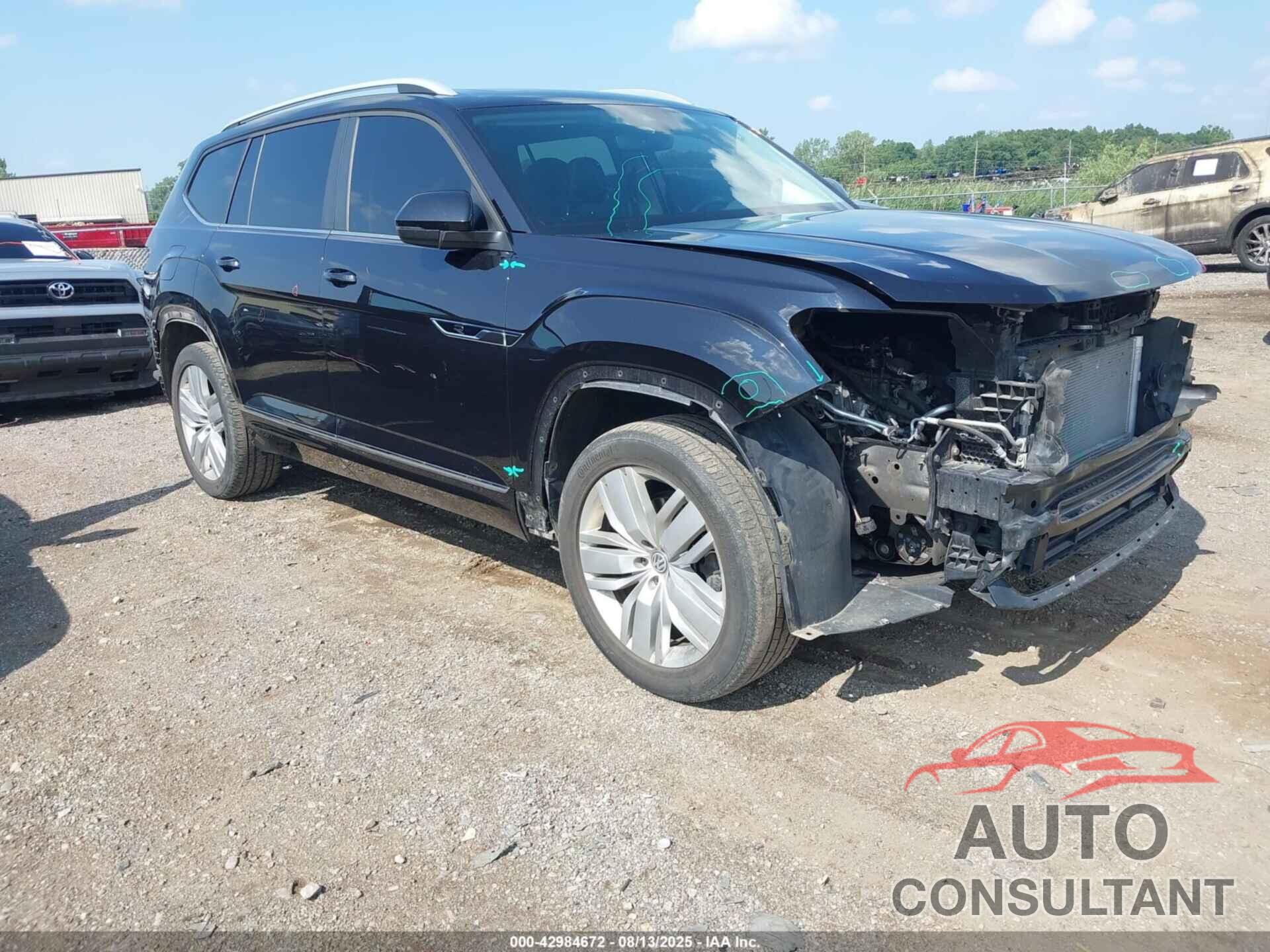 VOLKSWAGEN ATLAS 2021 - 1V2SR2CAXMC537301