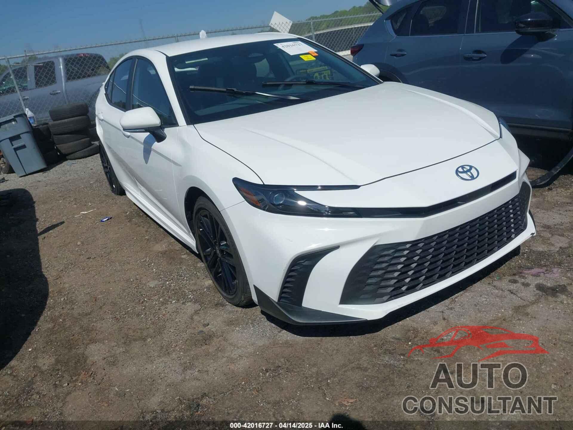 TOYOTA CAMRY 2025 - 4T1DAACK3SU057821
