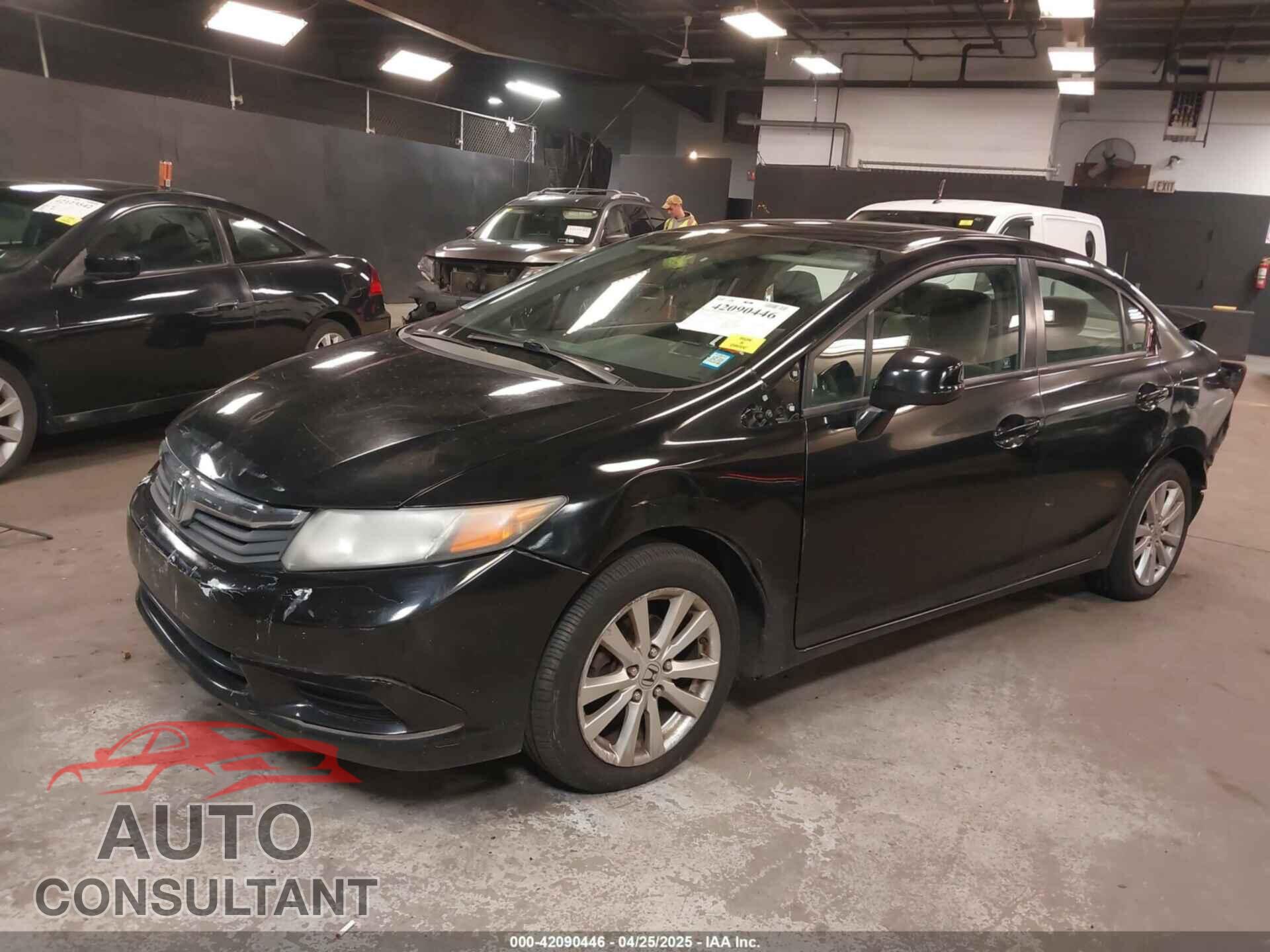 HONDA CIVIC 2012 - 2HGFB2F86CH300625