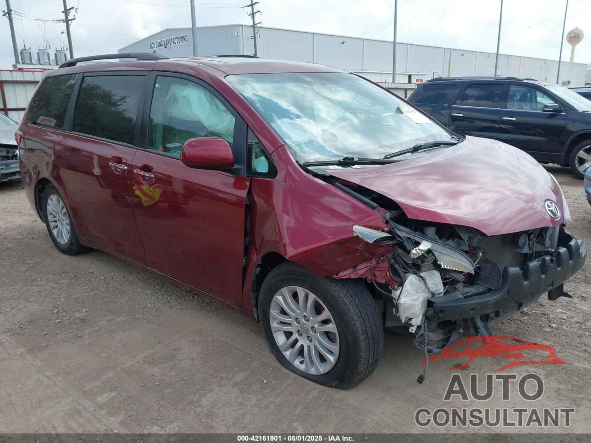TOYOTA SIENNA 2016 - 5TDYK3DC2GS721334