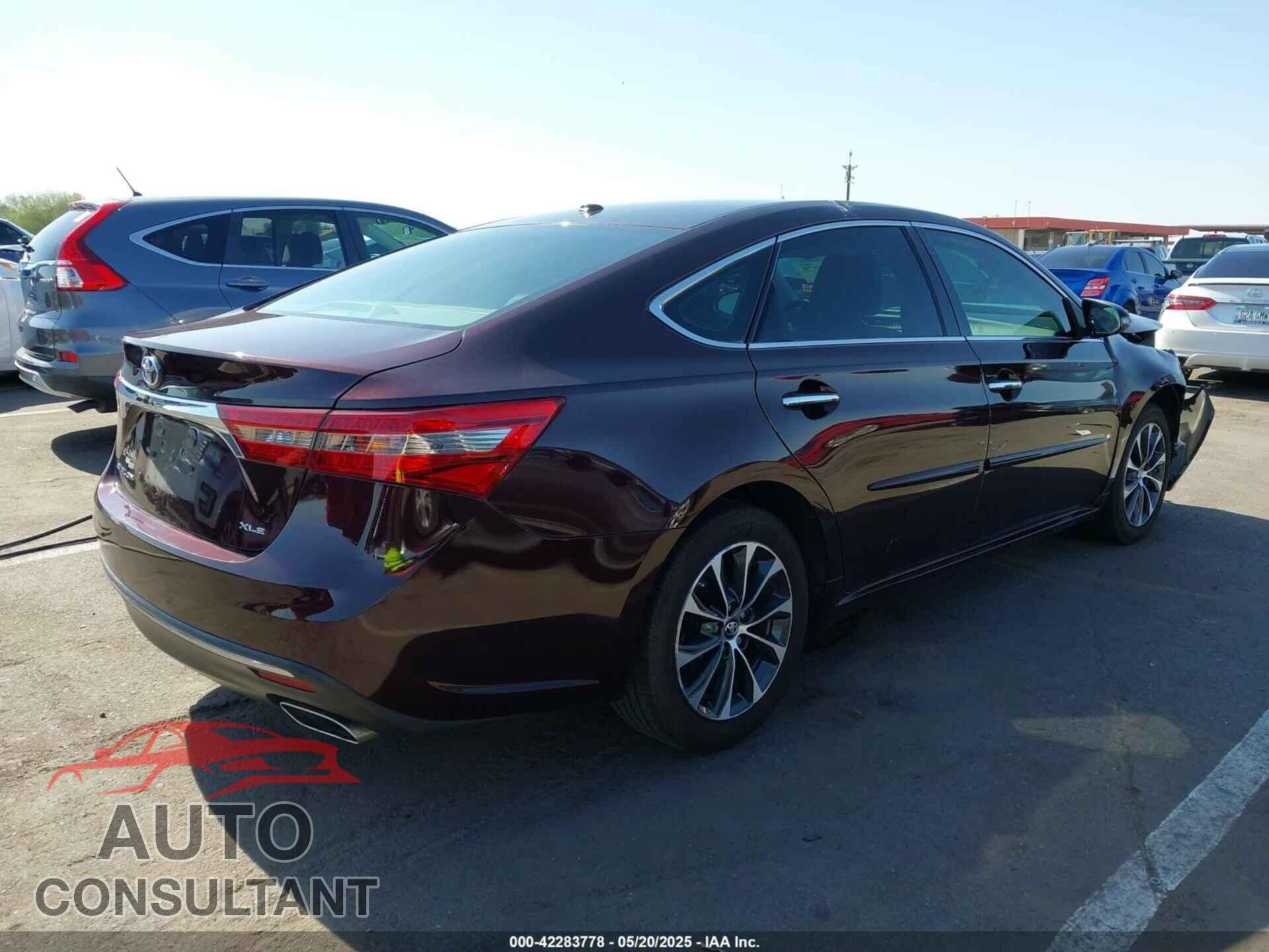 TOYOTA AVALON 2016 - 4T1BK1EB2GU242516